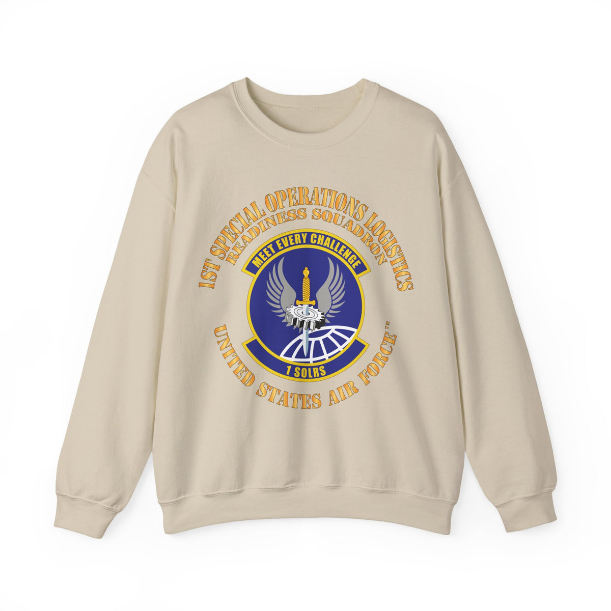 Crewneck Sweatshirt - USAF - 1st Special Operations Logistics Readiness Squadron X 300