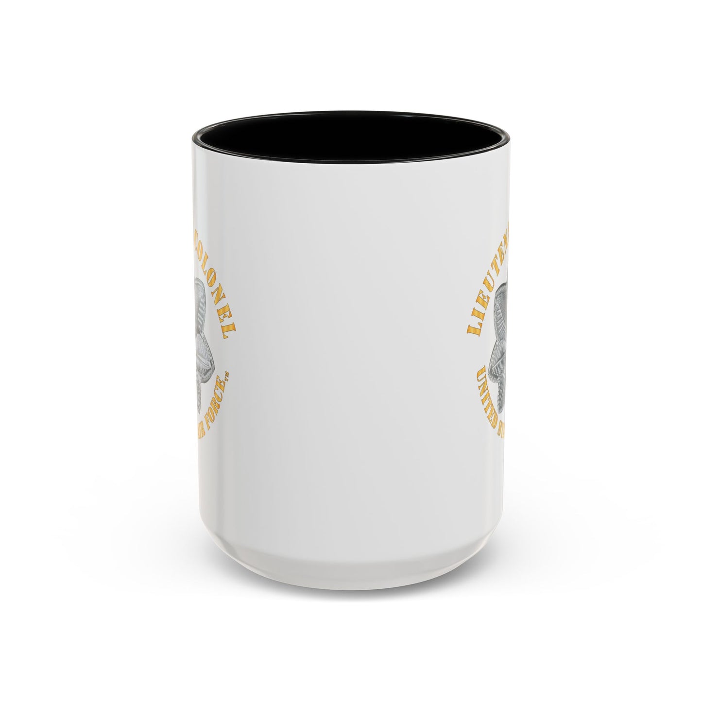 Accent Coffee Mug (11oz & 15oz) - USAF - Lieutenant Colonel - LTC - TM X 300