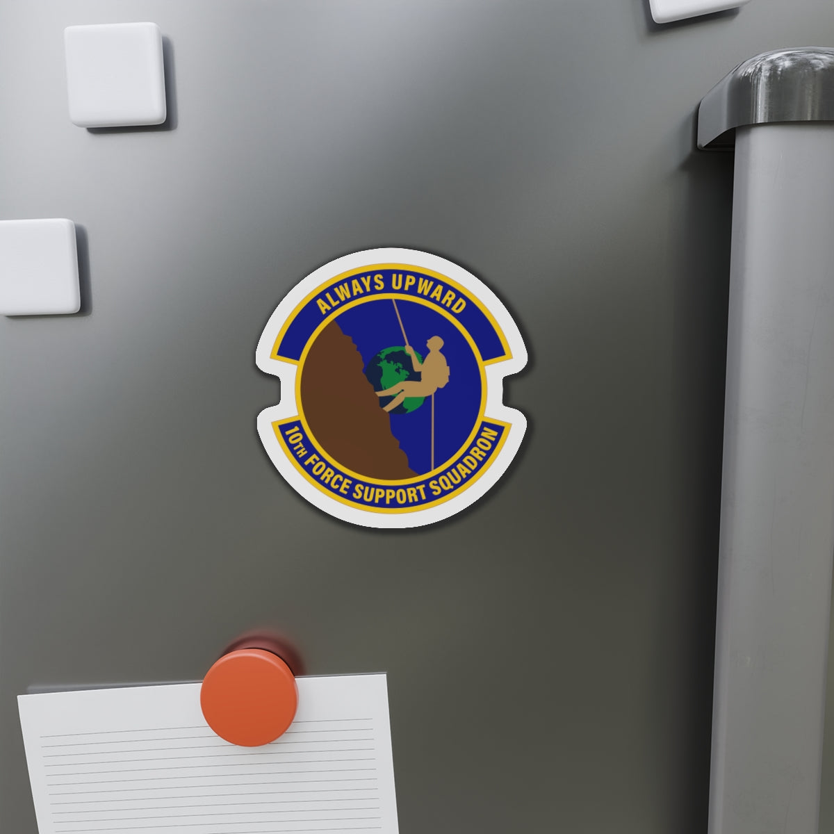 Die-Cut Magnet - USAF - 10th Force Support Squadron wo txt