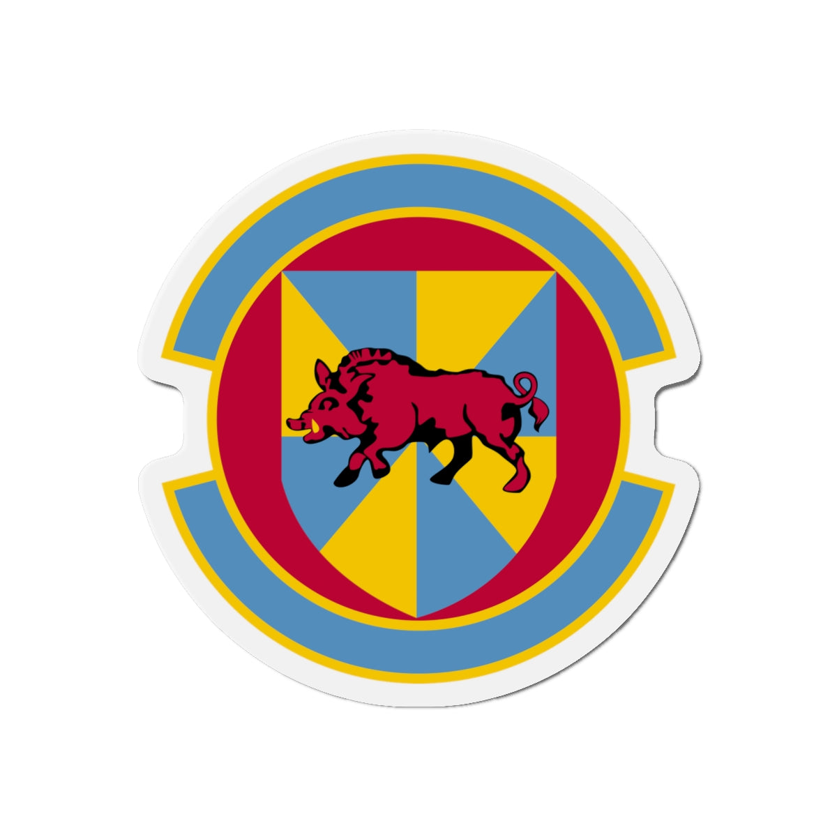 Die-Cut Magnet - USAF - 12th Force Support Squadron wo txt