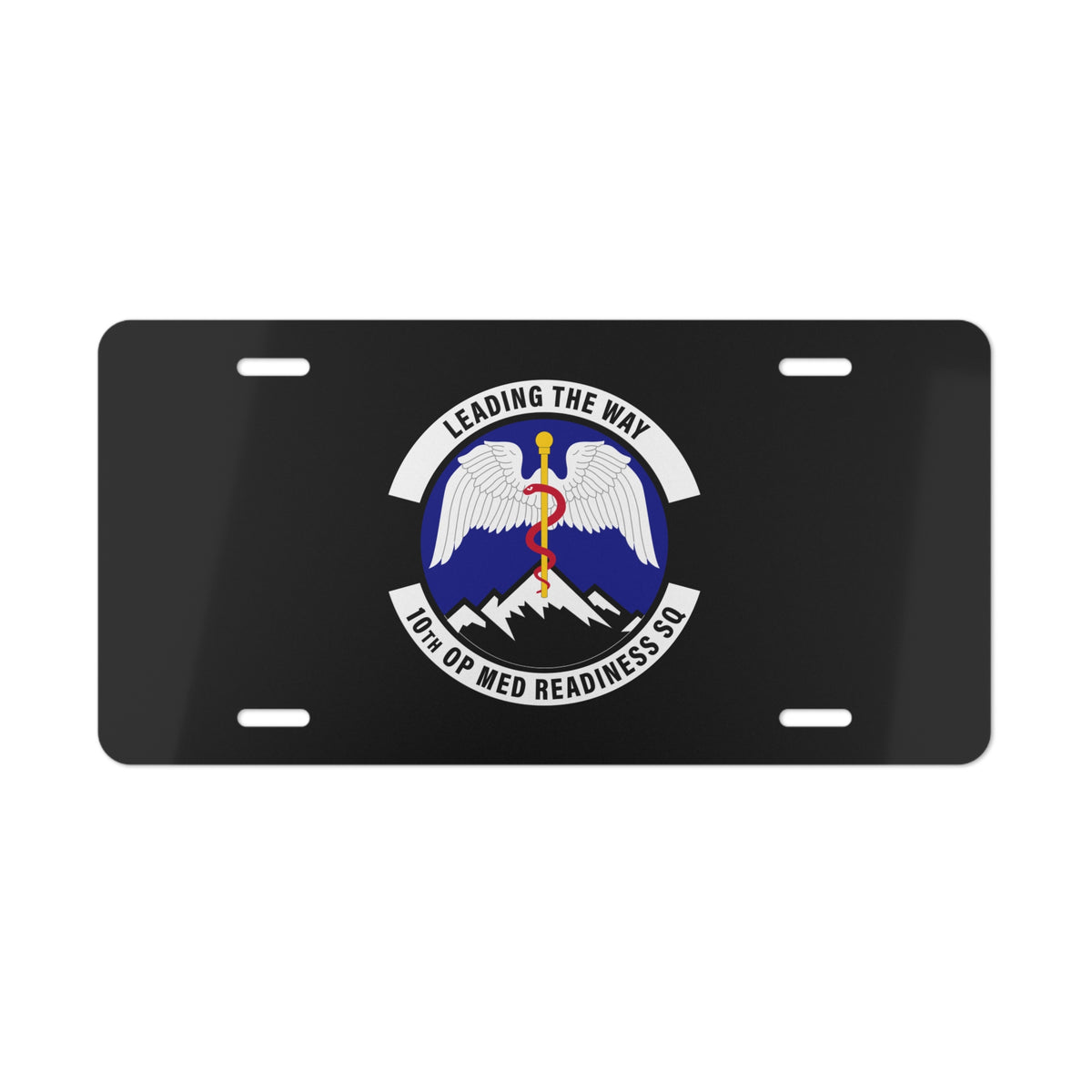 License Plate - USAF - 10th Operational Medical Readiness Sq wo txt