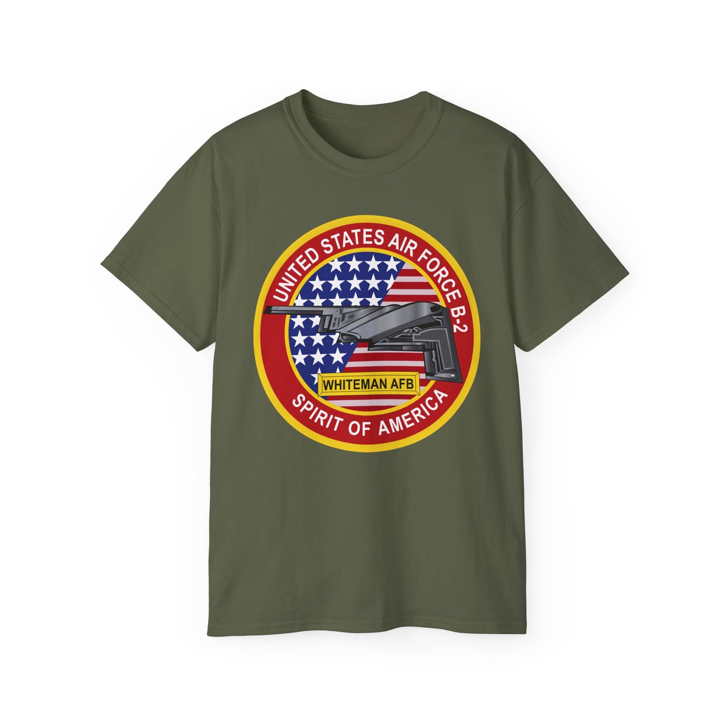 Unisex Ultra Cotton Tee - USAF - B2 - Spirit - Stealth Bomber wo Txt