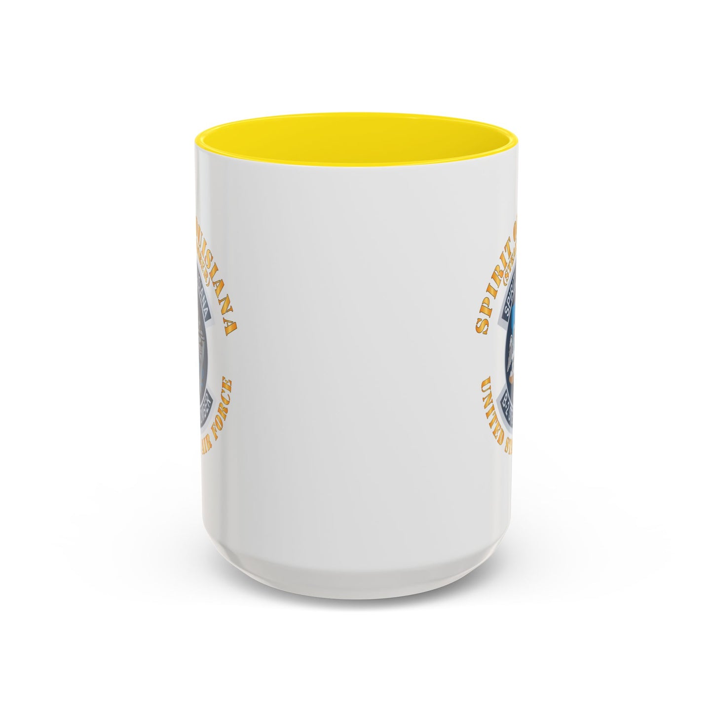 Accent Coffee Mug (11oz & 15oz) - USAF - B2 - Spirit of Louisiana - Stealth Bomber X 300