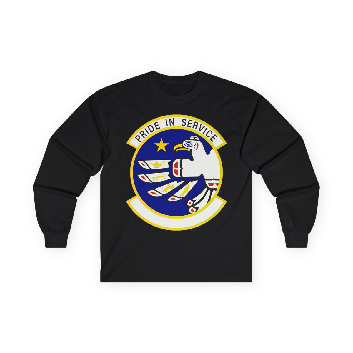 Unisex Ultra Cotton Long Sleeve Tee - USAF - 3rd Force Support Squadron wo txt