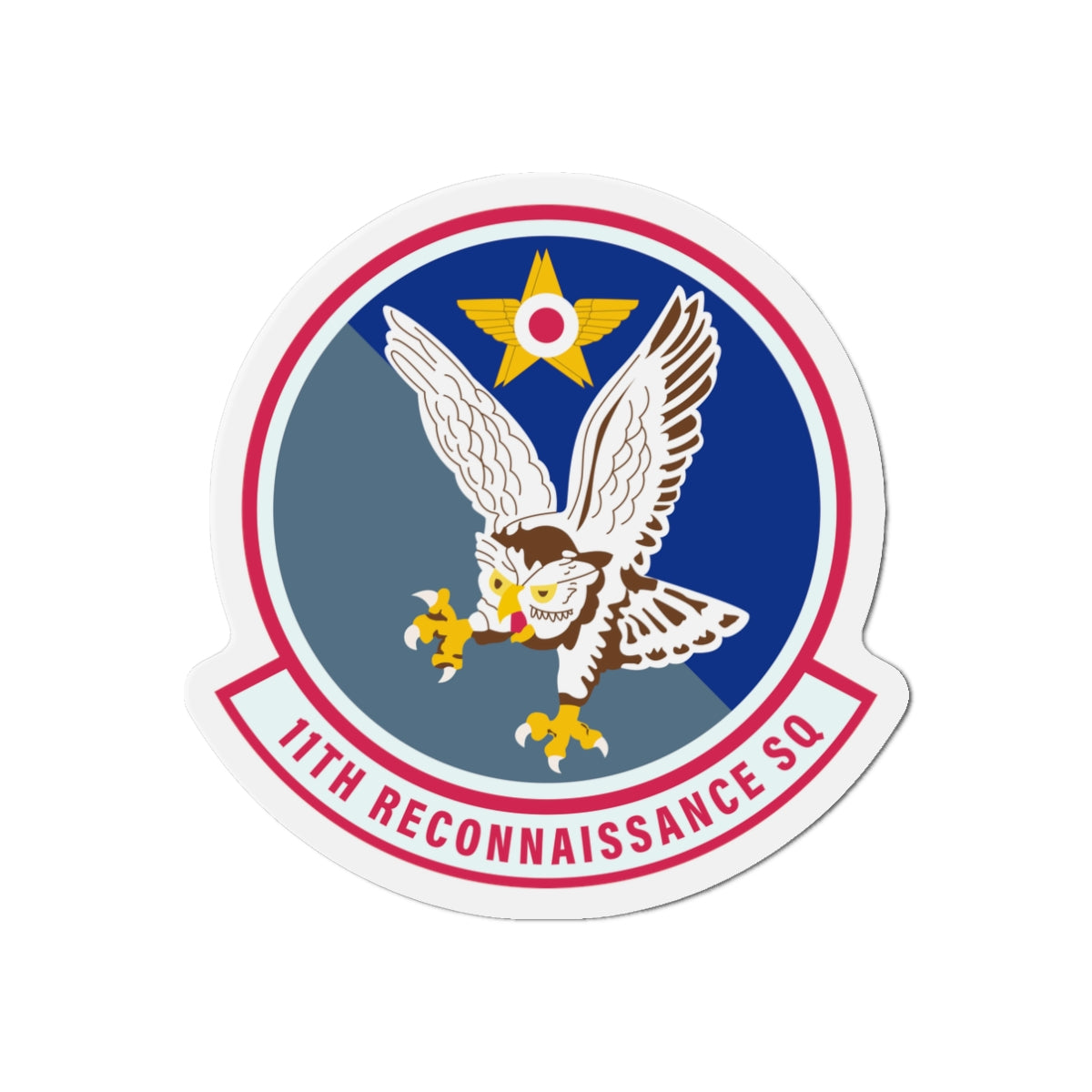 Die-Cut Magnet - USAF - 11th Attack Squadron wo txt