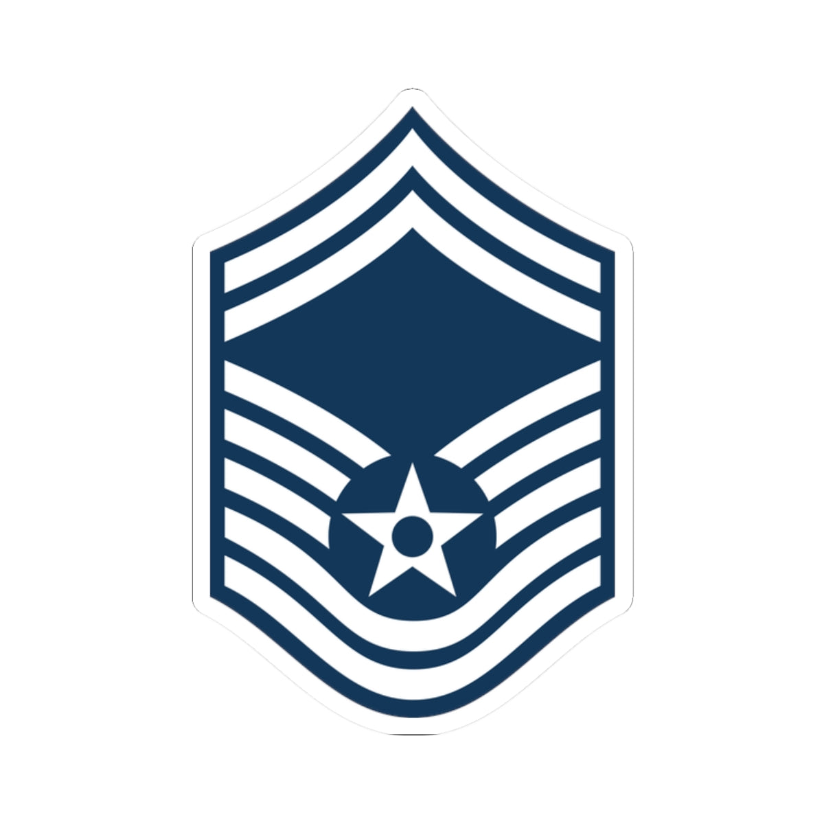 Kiss-Cut Stickers - USAF - Senior Master Sergeant (E8a) - 2020