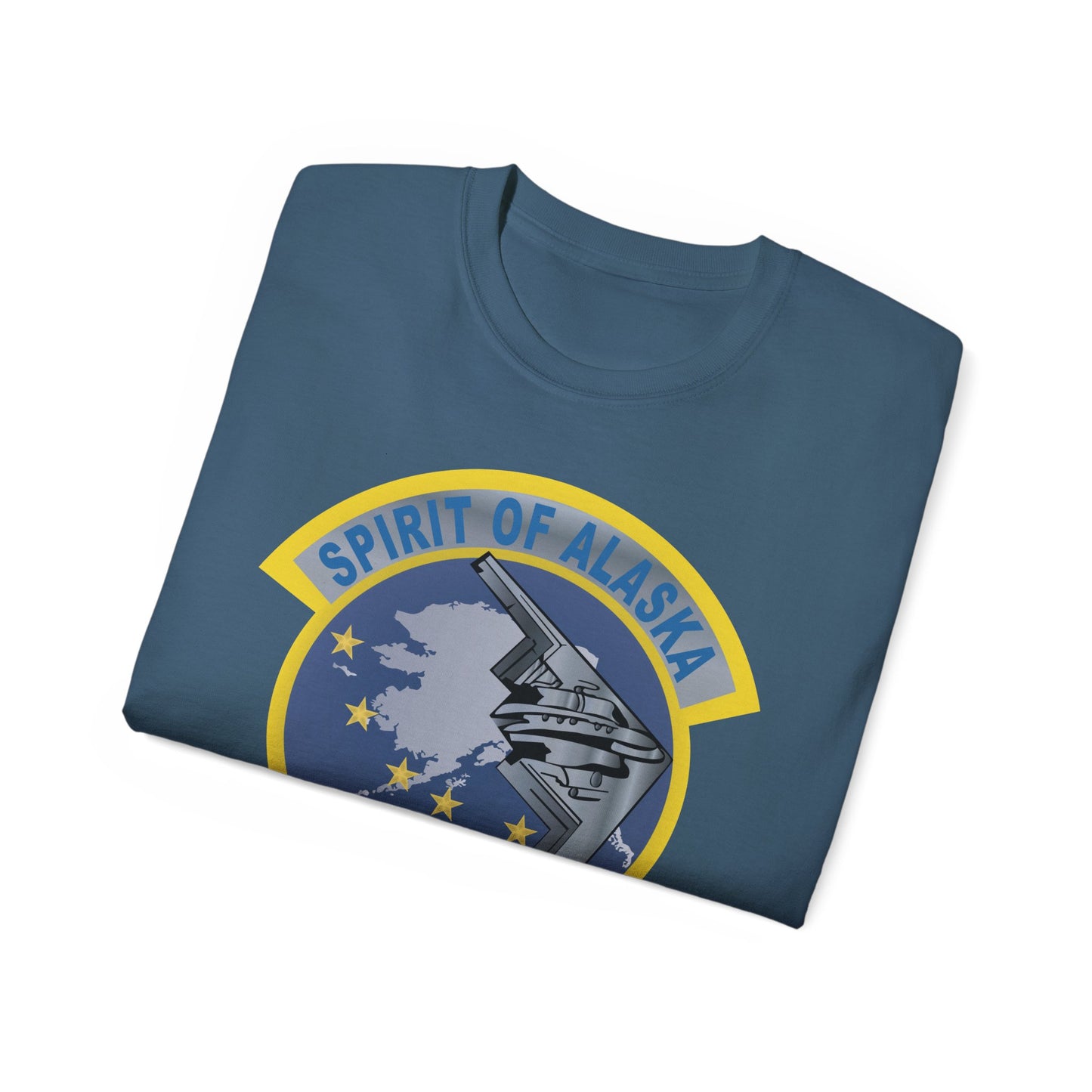 Unisex Ultra Cotton Tee - USAF - B2 - Spirit of Alaska - Stealth Bomber wo txt X 300