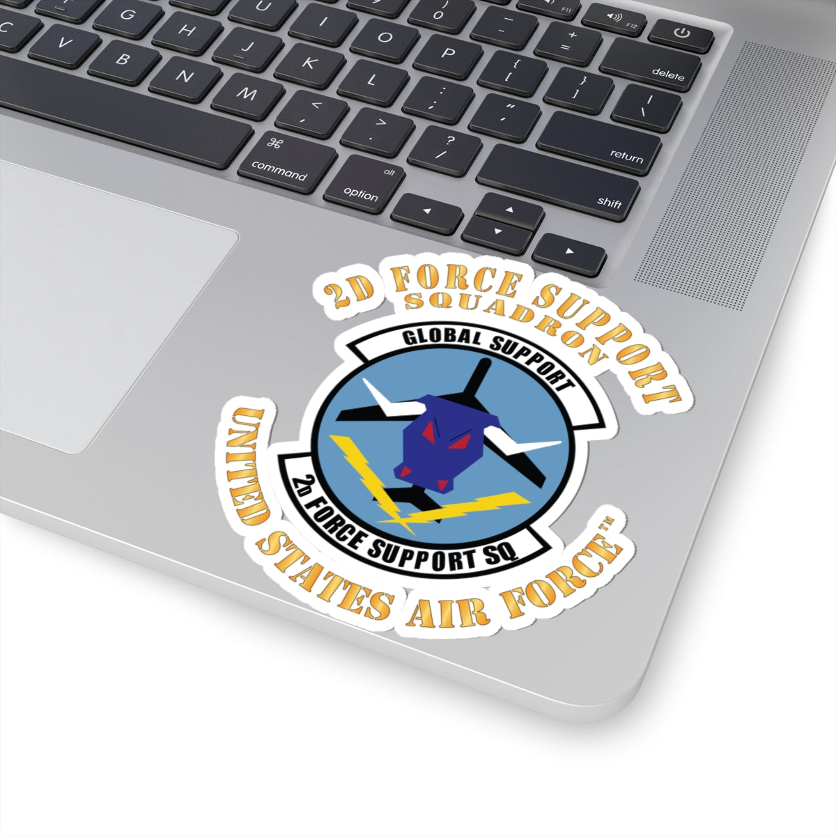 Kiss-Cut Stickers - USAF - 2d Force Support Squadron