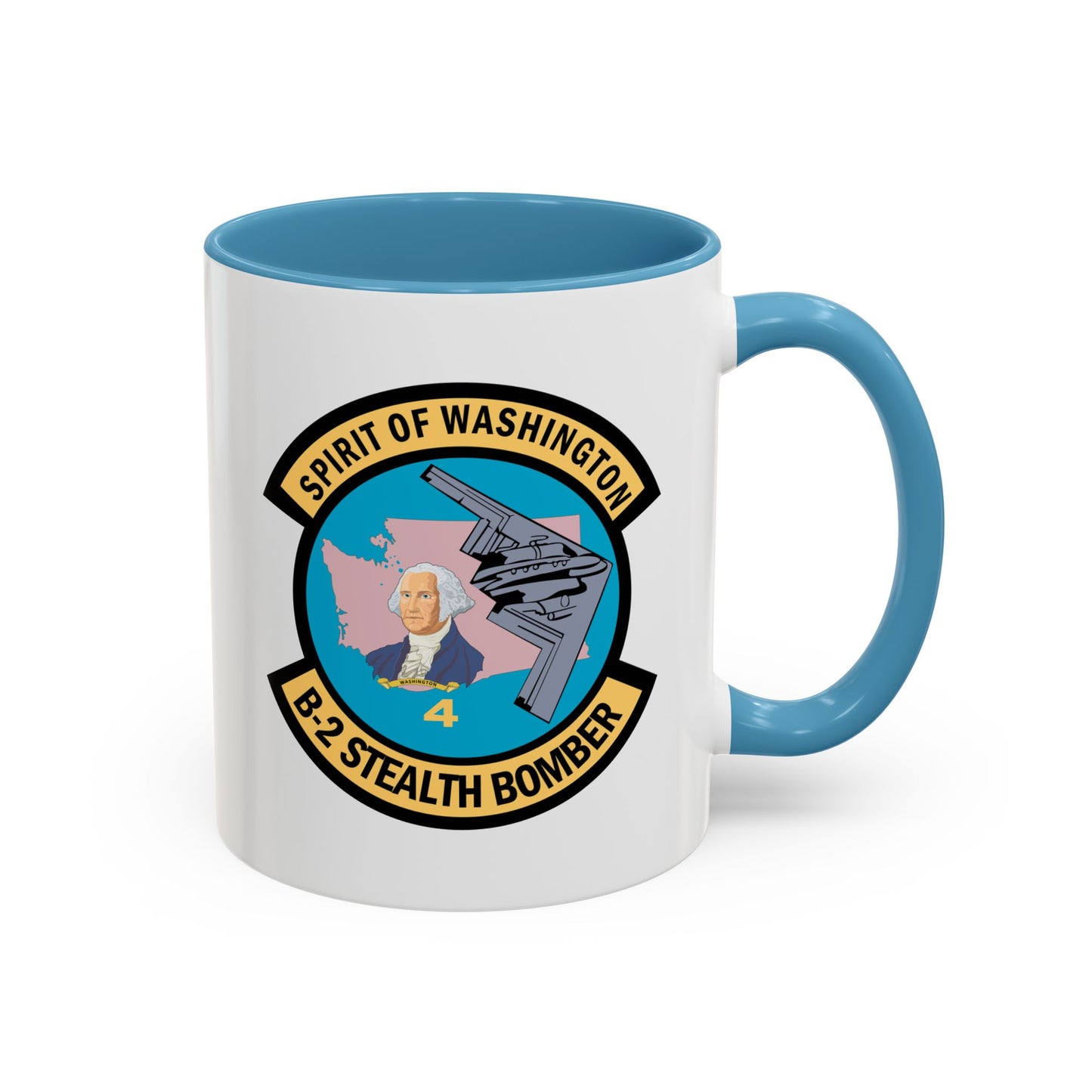 Accent Coffee Mug (11oz & 15oz) - USAF - B2 - Spirit of Washington - Stealth Bomber wo txt X 300