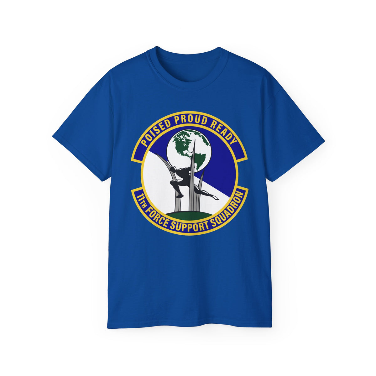 Unisex Ultra Cotton Tee - USAF - 11th Force Support Squadron wo txt