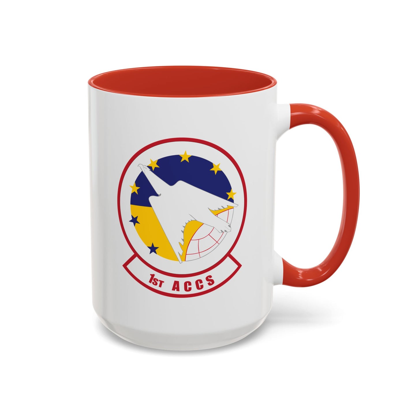 Accent Coffee Mug (11oz & 15oz) - USAF - 1st Airborne Command Control Squadron (ACC) wo txt X 300