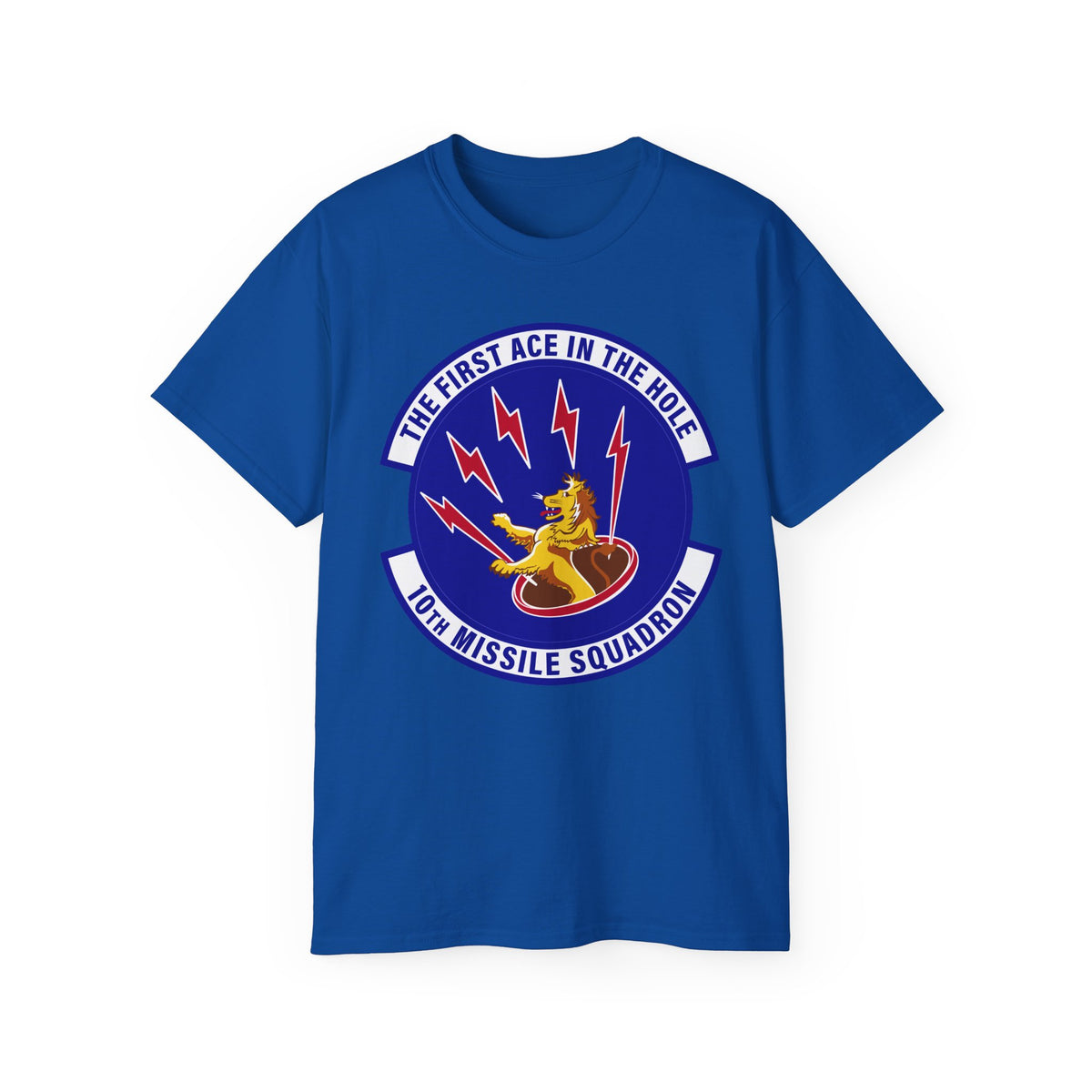 Unisex Ultra Cotton Tee - USAF - 10th Missile Squadron wo txt