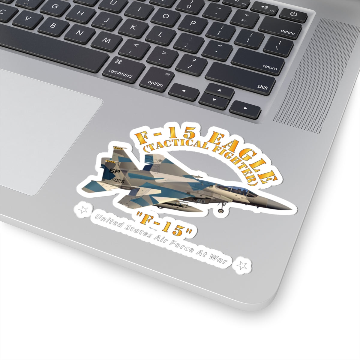 Kiss-Cut Stickers - USAF - F15 Eagle - F15