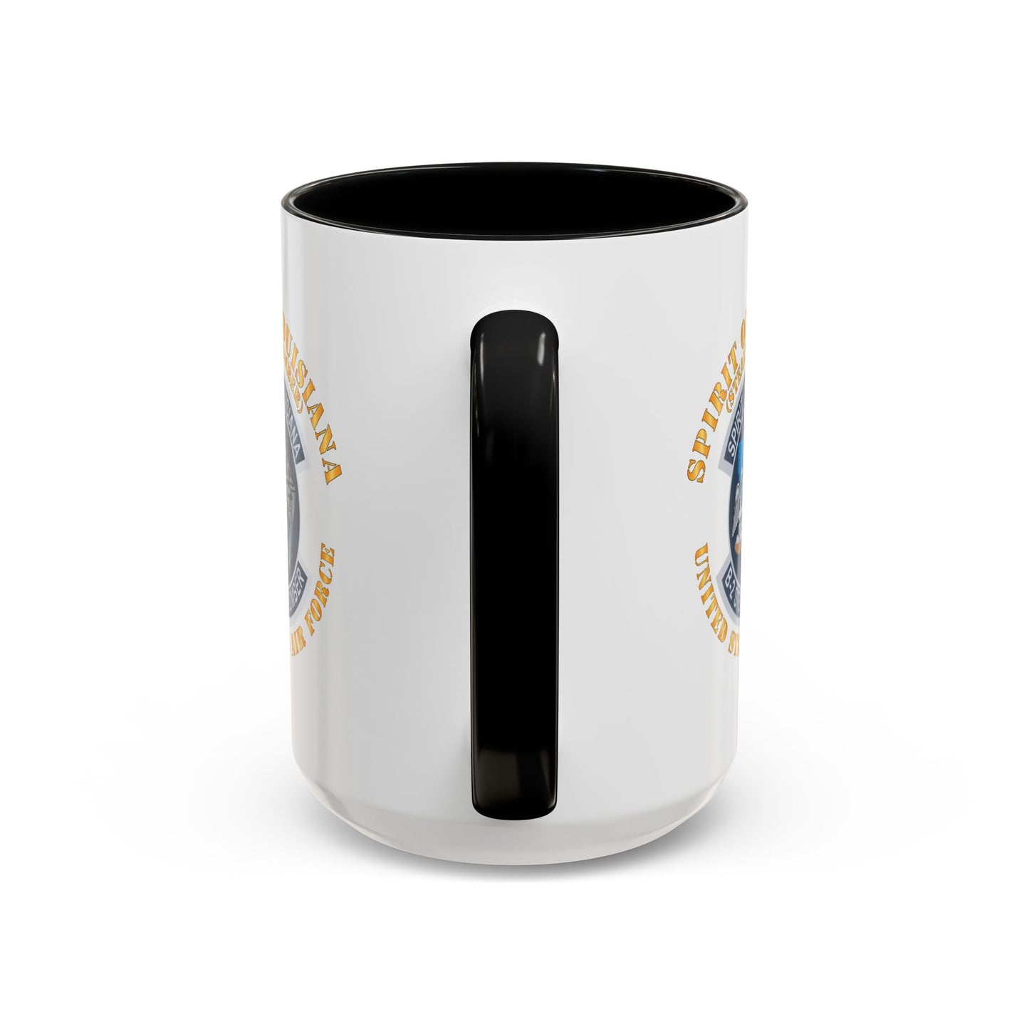 Accent Coffee Mug (11oz & 15oz) - USAF - B2 - Spirit of Louisiana - Stealth Bomber X 300
