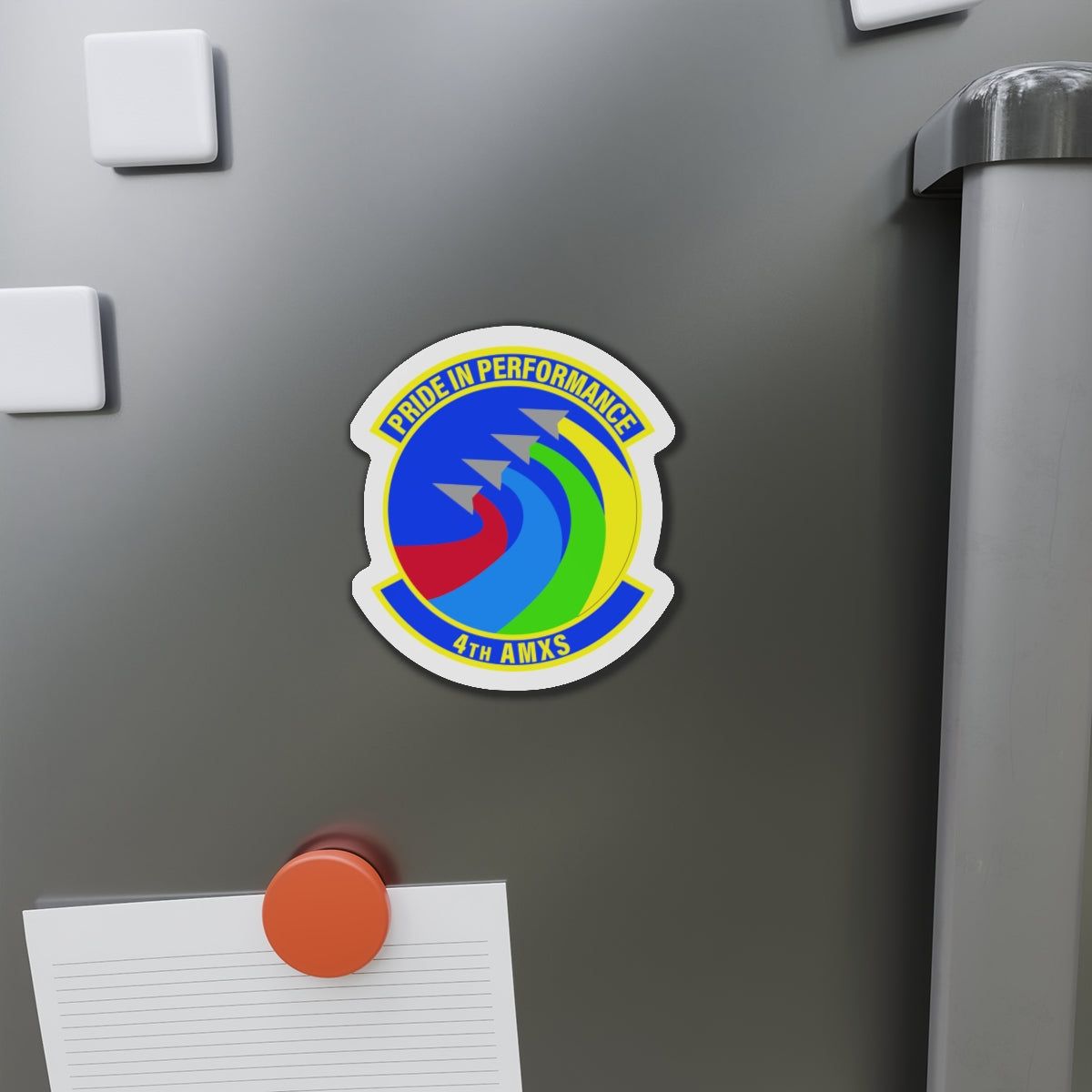 Die-Cut Magnet - USAF - 4th Aircraft Maintenance Sq wo txt
