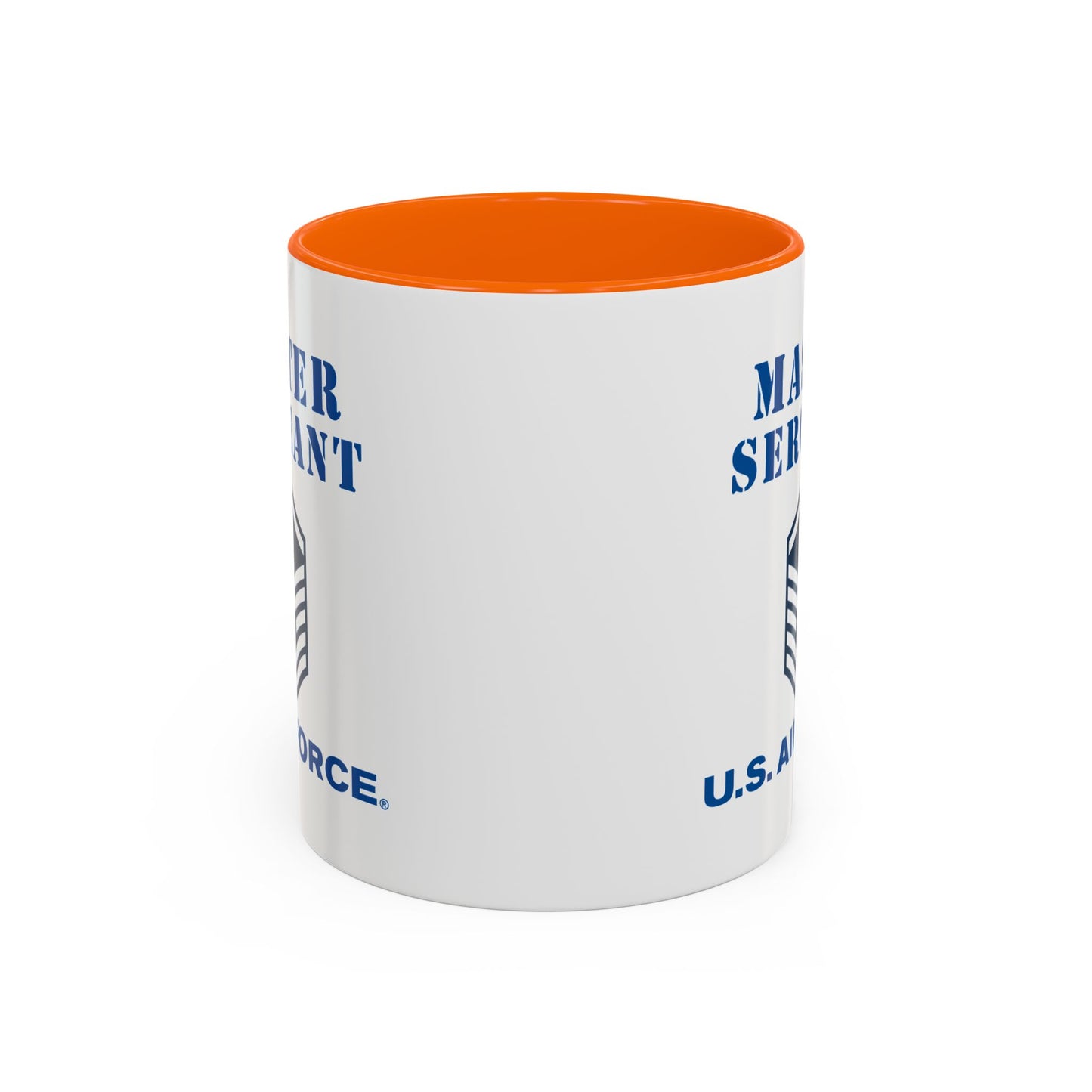 Accent Coffee Mug (11oz & 15oz) - USAF - Master Sergeant (E7a) - 2020 - US Air Force w Text X 300