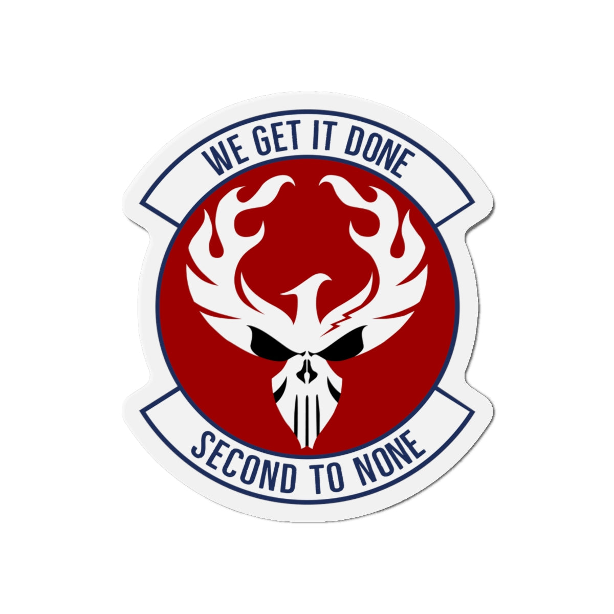 Die-Cut Magnet - USAF - 2d Audiovisual Squadron wo txt