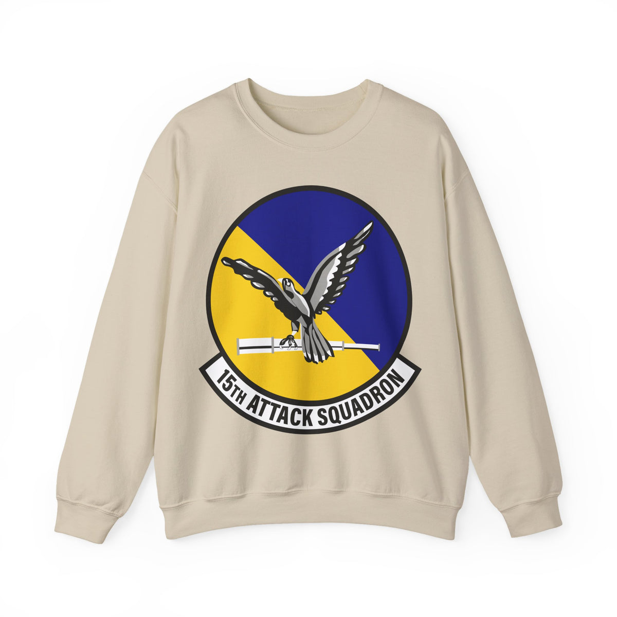 Crewneck Sweatshirt - USAF - 15th Attack Squadron wo txt