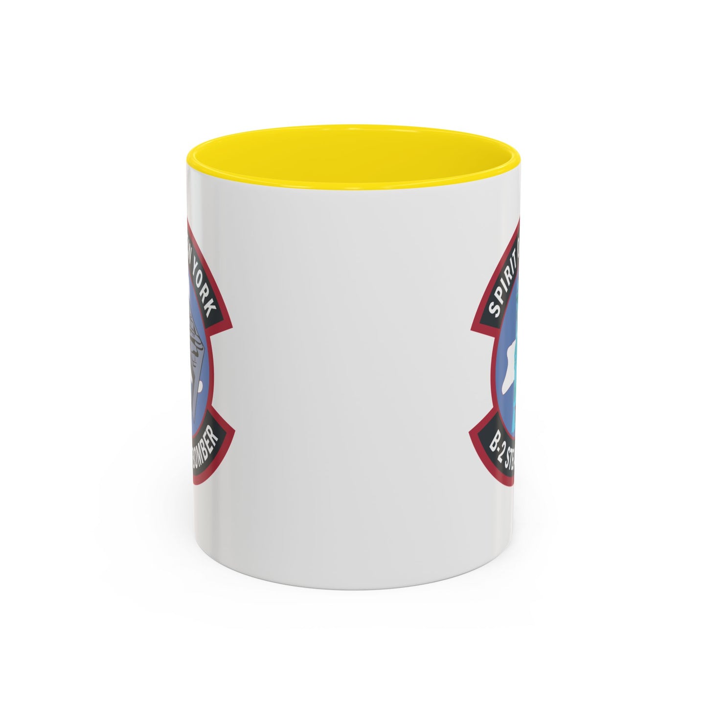 Accent Coffee Mug (11oz & 15oz) - USAF - B2 - Spirit of New York - Stealth Bomber wo txt X 300