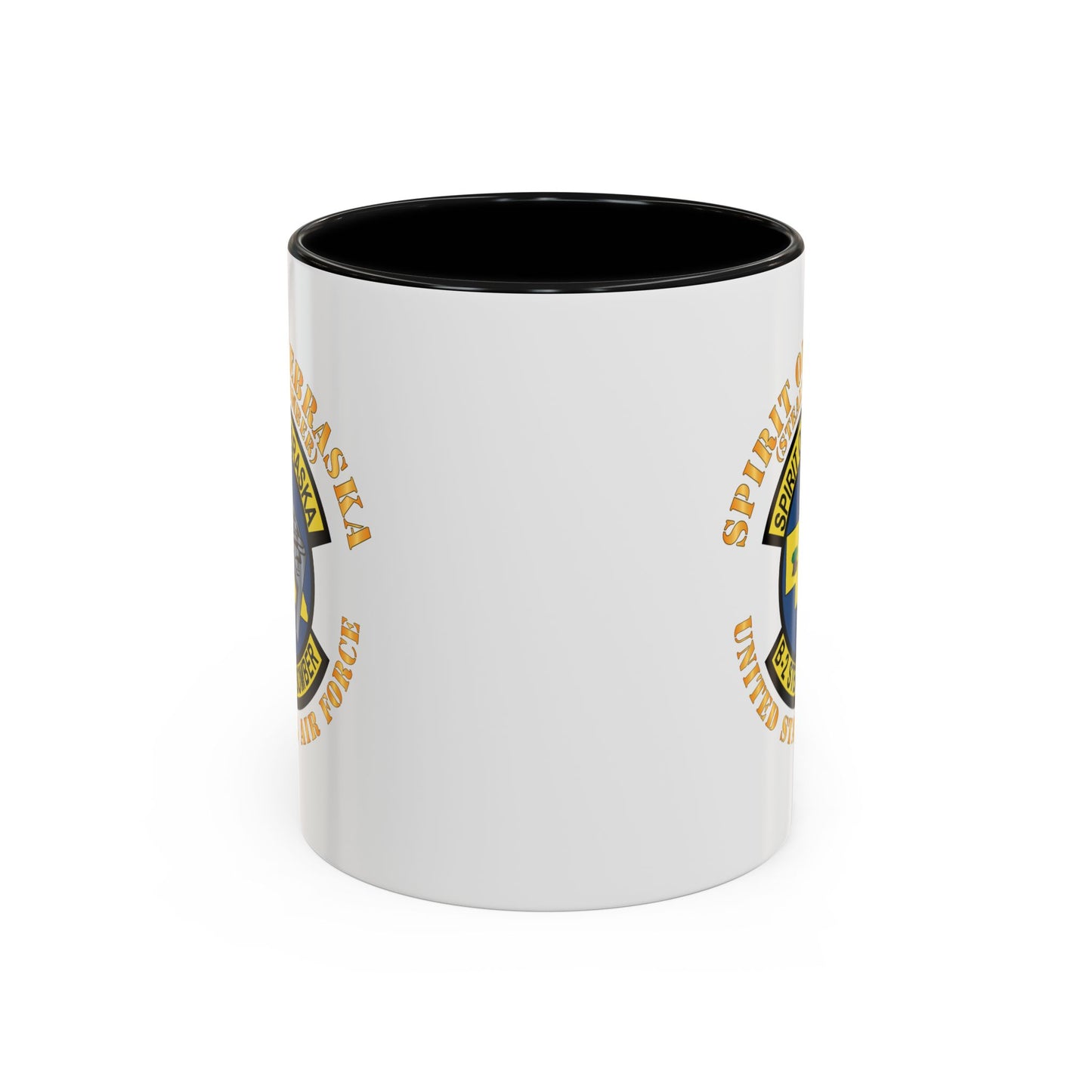 Accent Coffee Mug (11oz & 15oz) - USAF - B2 - Spirit of Nebraska - Stealth Bomber X 300