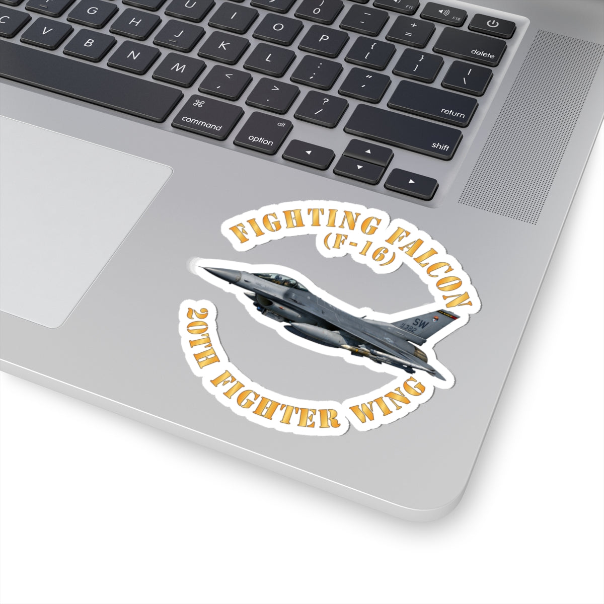 Kiss-Cut Stickers - USAF - F-16 Fighting Falcon - 20th Fighter Wing X 300