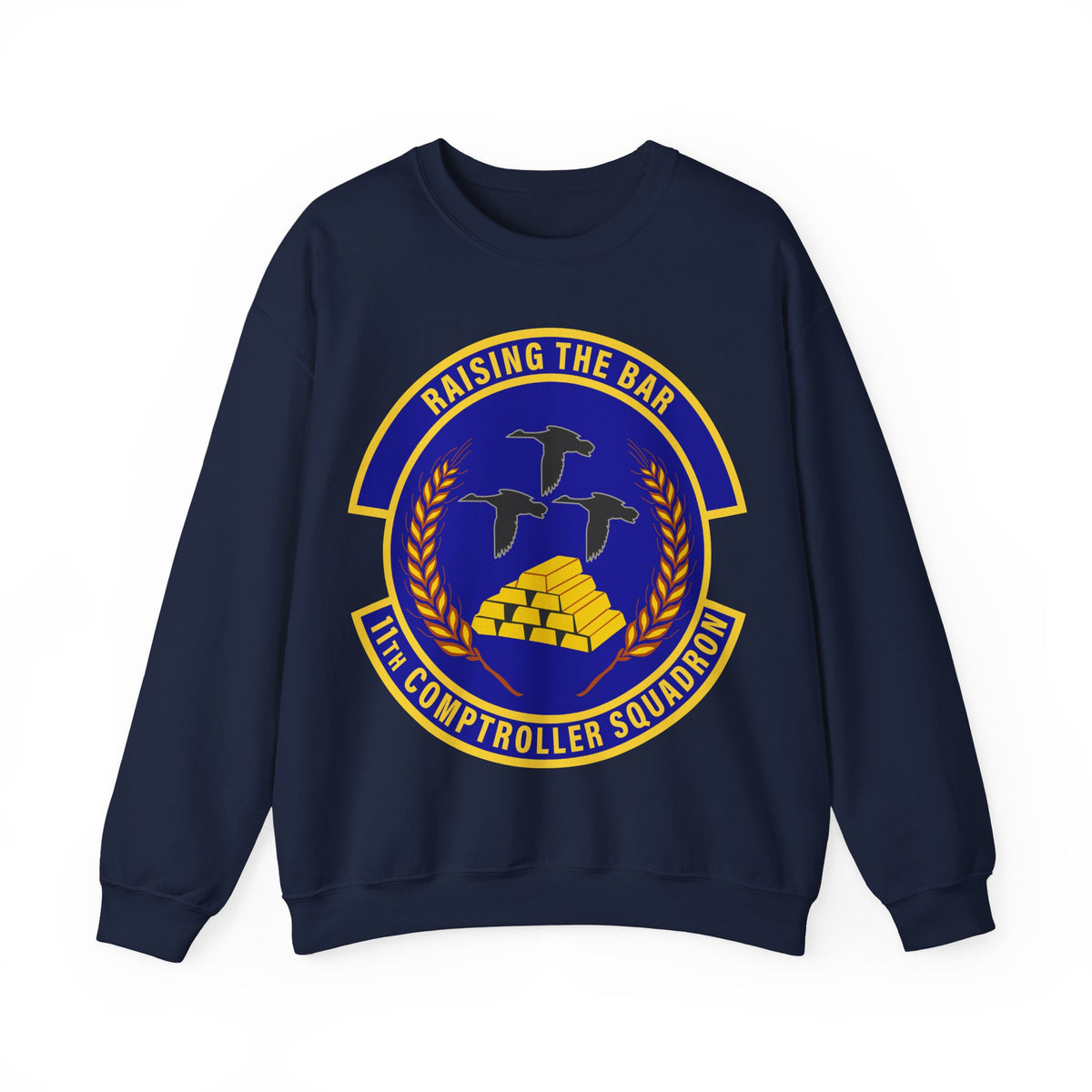 Crewneck Sweatshirt - USAF - 11th Comptroller Squadron wo txt
