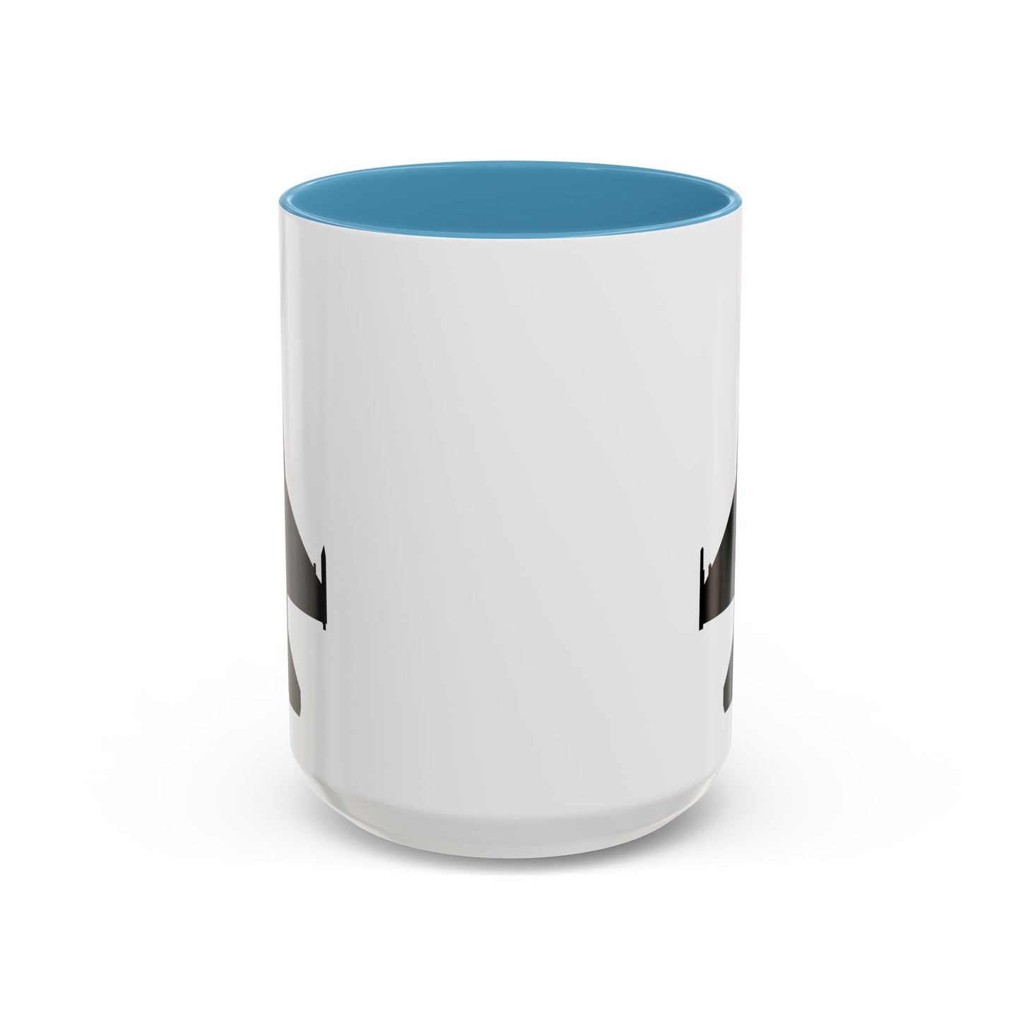 Accent Coffee Mug (11oz & 15oz) - Aircraft - F-16 -Top - Black wo Txt X 300
