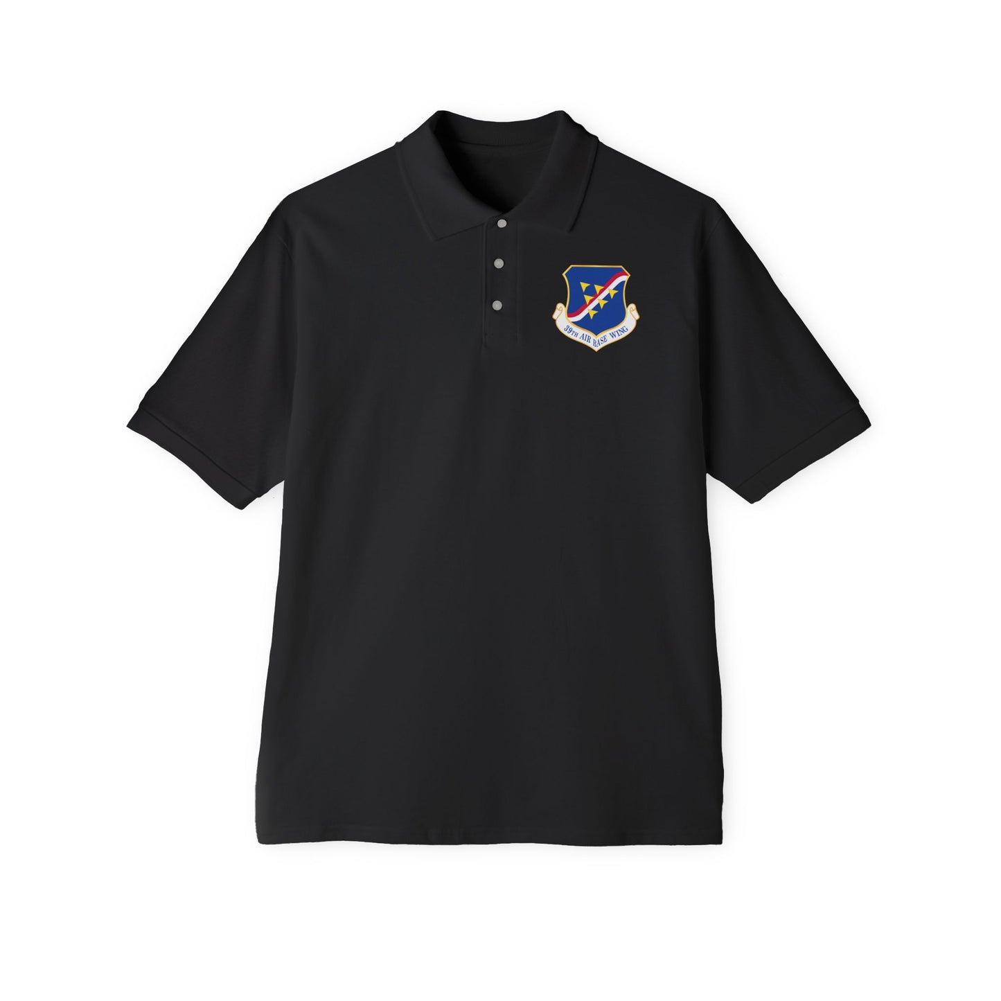 Men's Piqué Polo - USAF - 39th Airbase Wing wo Txt