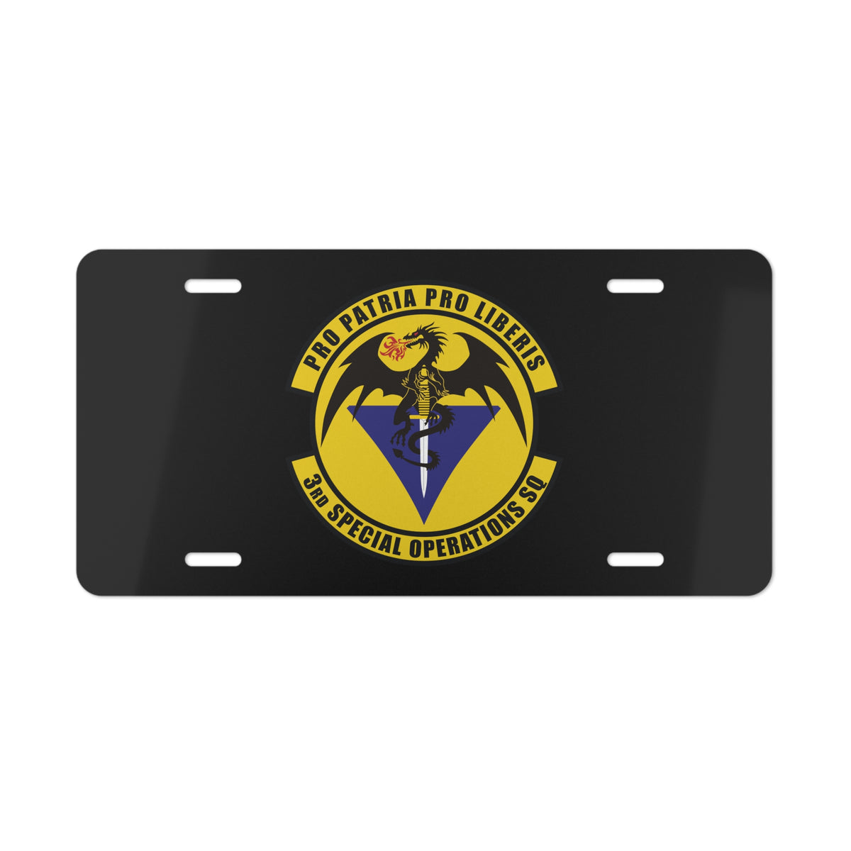 License Plate - USAF - 3rd Special Operations Squadron wo txt