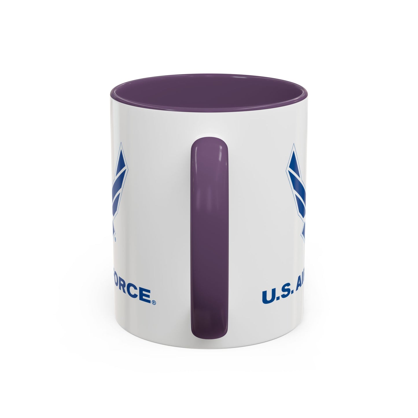 Accent Coffee Mug (11oz & 15oz) - USAF Logo, TM Txt - U S Air Force X 300