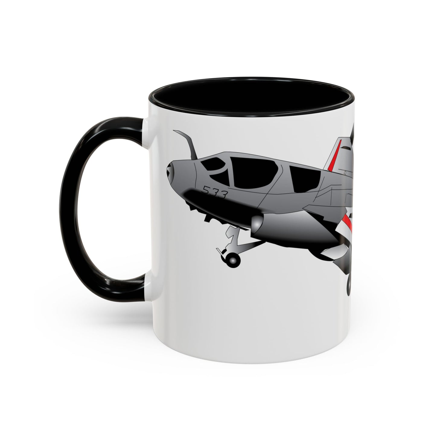 Accent Coffee Mug (11oz & 15oz) - Aircraft - Navy - A-6A Intruder X 300