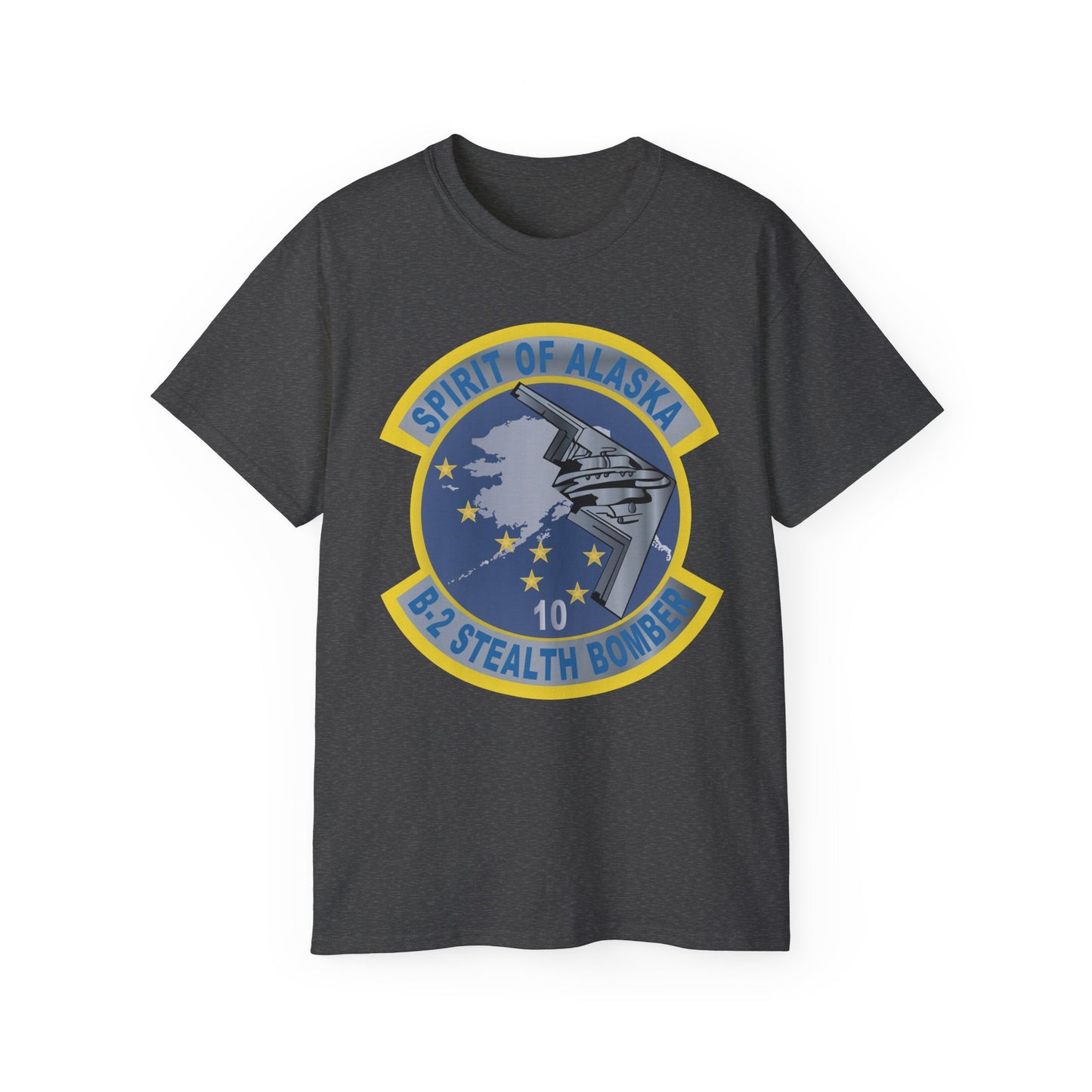 Unisex Ultra Cotton Tee - USAF - B2 - Spirit of Alaska - Stealth Bomber wo txt X 300
