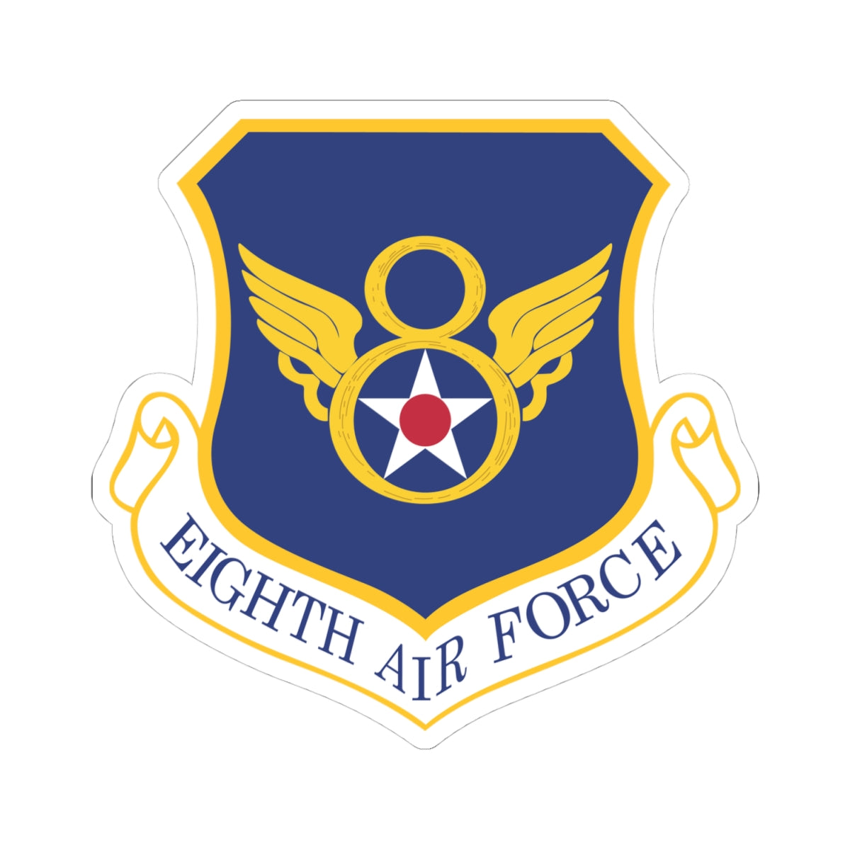 Kiss-Cut Stickers - USAF - 8th Air Force wo txt X 300