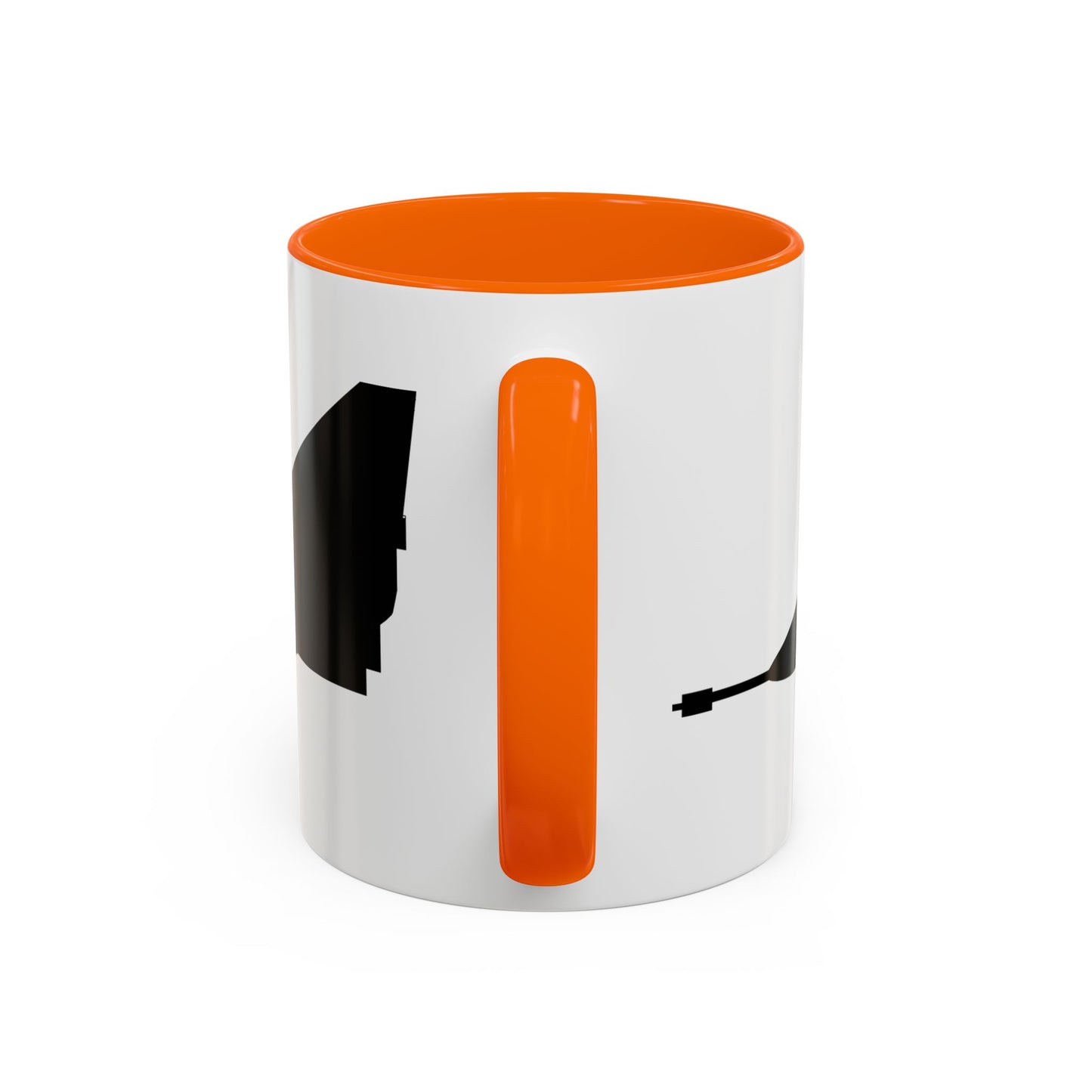 Accent Coffee Mug (11oz & 15oz) - Aircraft - A-4 SkyHawk - Silhouette X 300