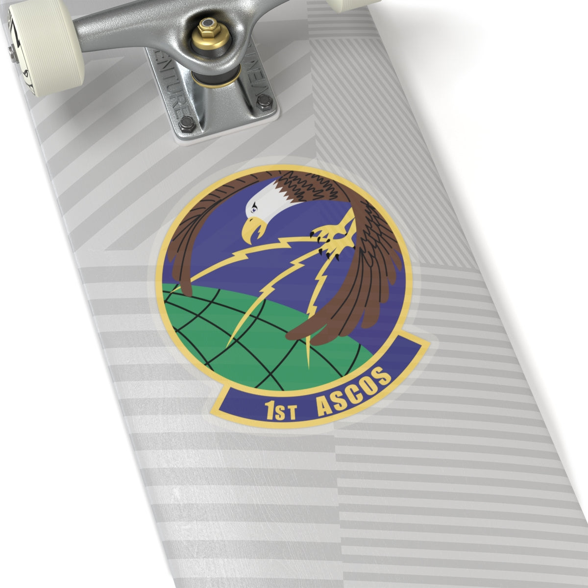 Kiss-Cut Stickers - USAF - 1st Air & Space Communications Operations Sq wo txt X 300