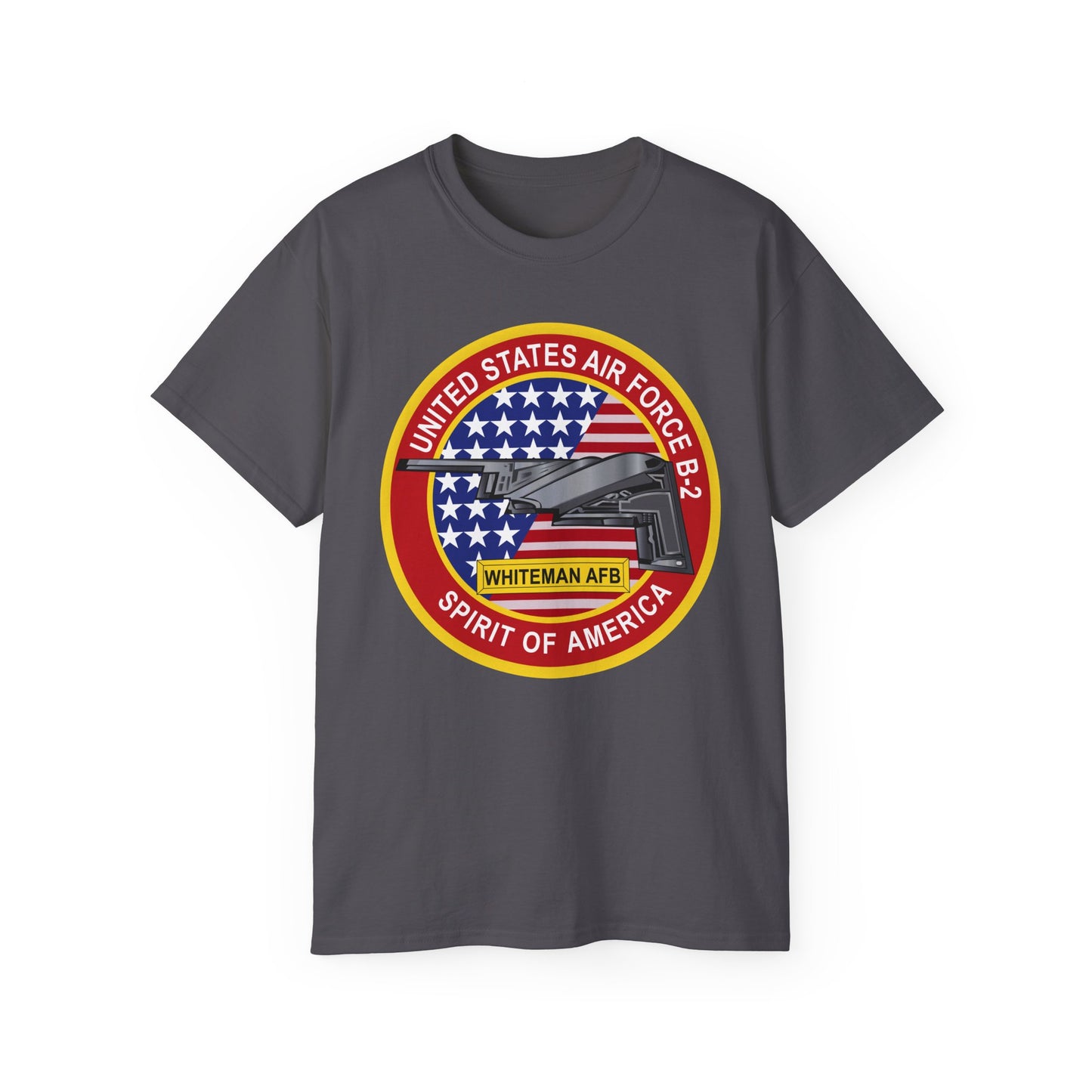 Unisex Ultra Cotton Tee - USAF - B2 - Spirit - Stealth Bomber wo Txt
