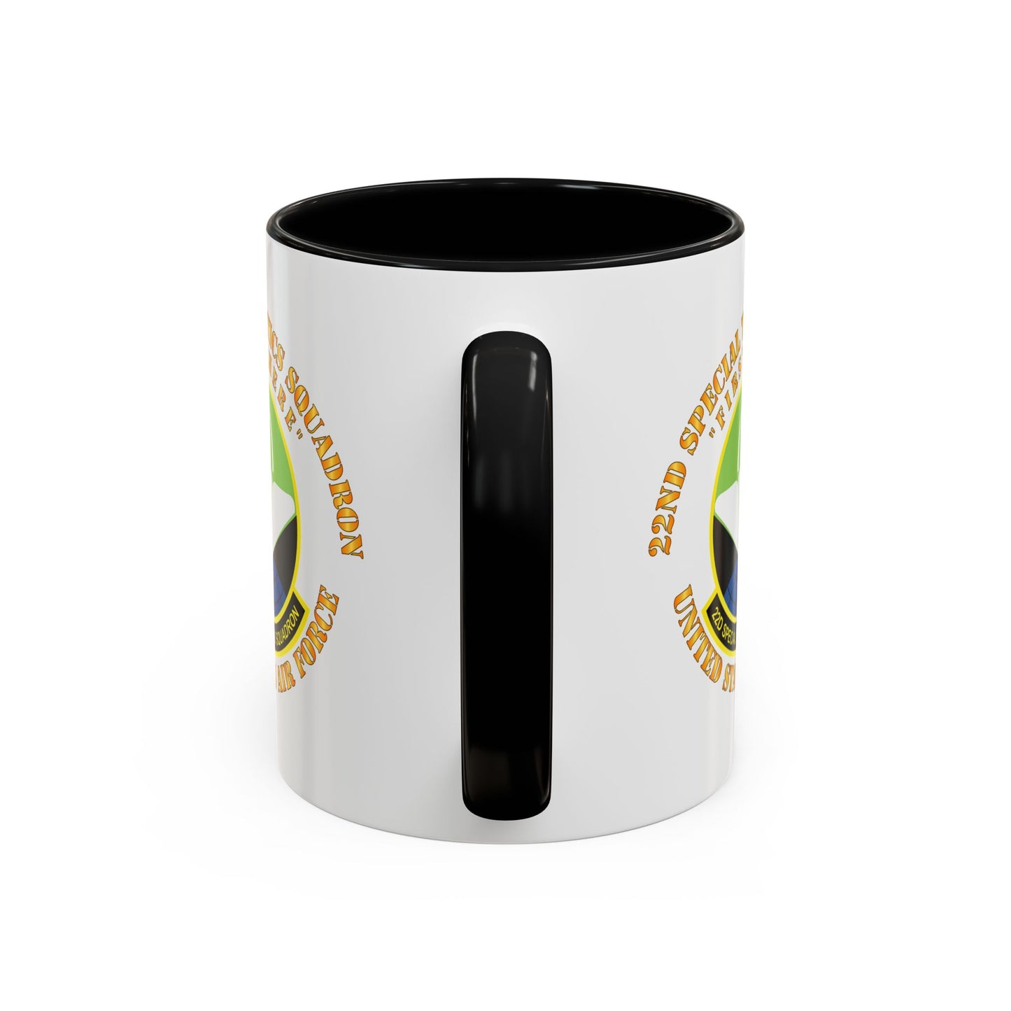 Accent Coffee Mug (11oz & 15oz) - USAF - 22nd Special Tactics Squadron - First There X 300