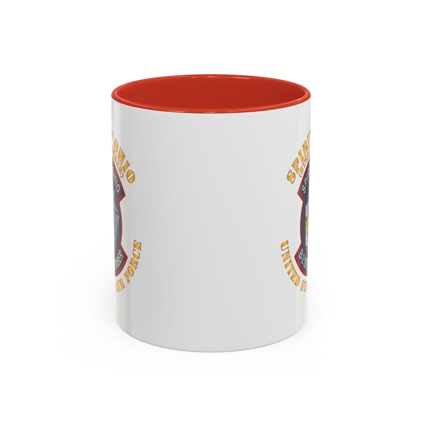 Accent Coffee Mug (11oz & 15oz) - USAF - B2 - Spirit of Ohio - Stealth Bomber X 300