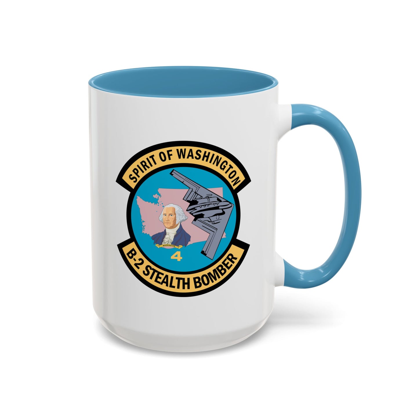 Accent Coffee Mug (11oz & 15oz) - USAF - B2 - Spirit of Washington - Stealth Bomber wo txt X 300