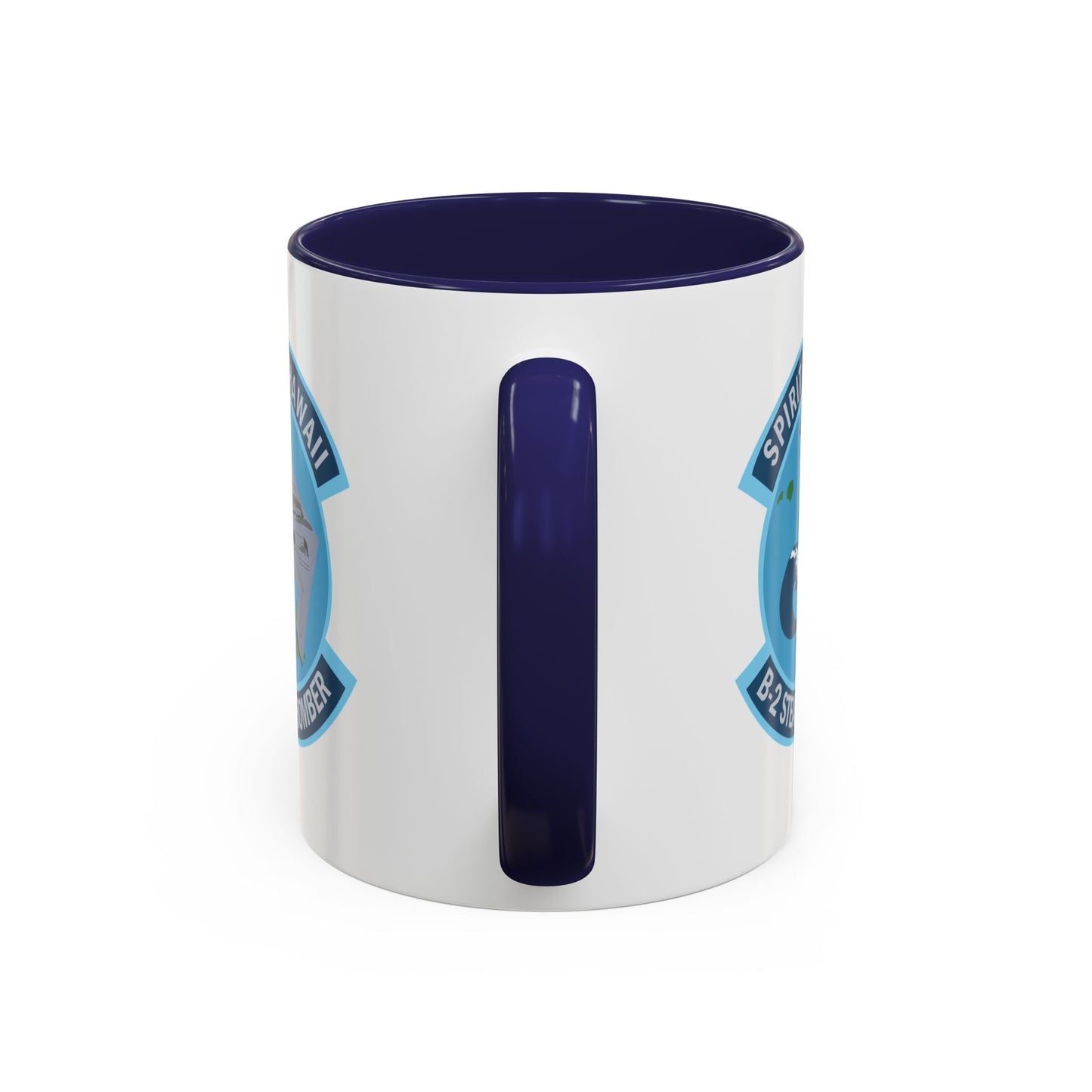 Accent Coffee Mug (11oz & 15oz) - USAF - B2 - Spirit of Hawaii - Stealth Bomber wo txt X 300