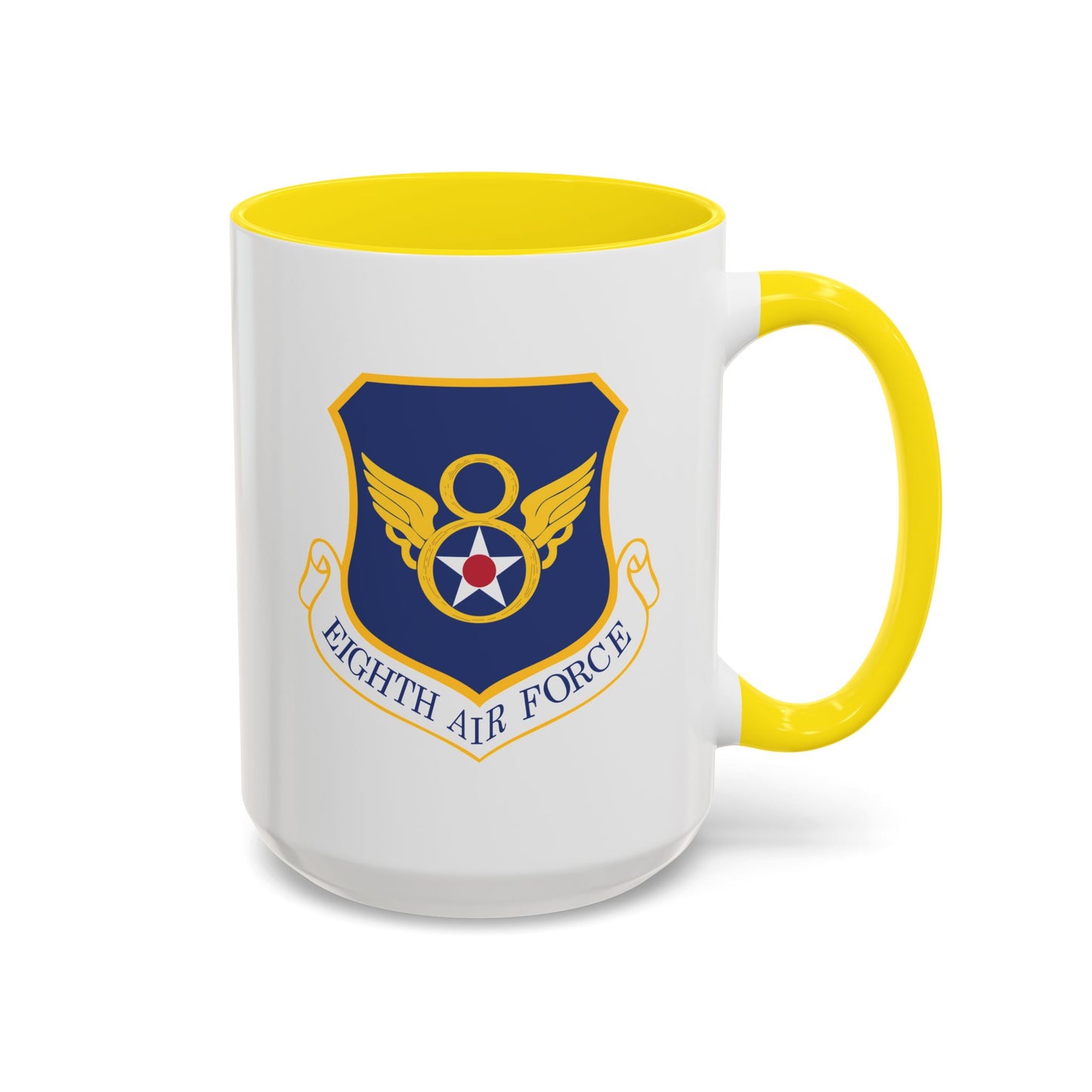 Accent Coffee Mug (11oz & 15oz) - USAF - 8th Air Force wo txt X 300