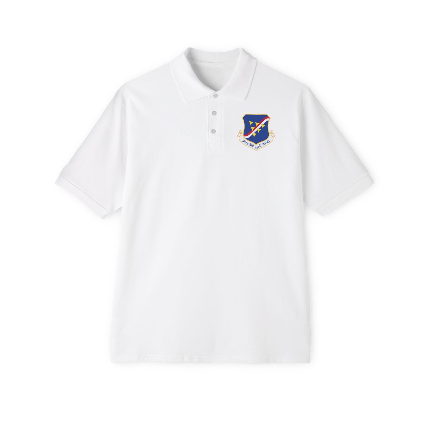 Men's Piqué Polo - USAF - 39th Airbase Wing wo Txt