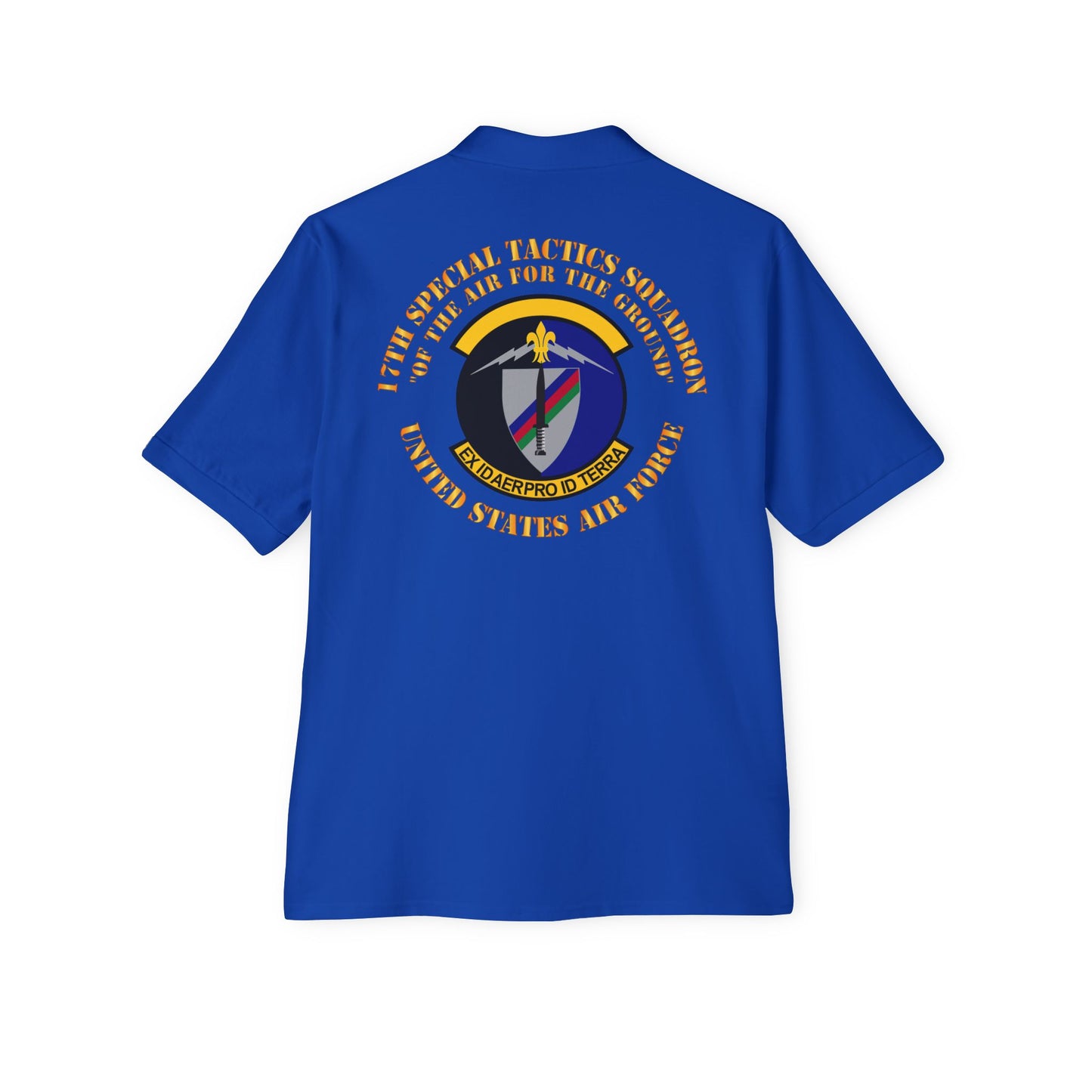 Men's Piqué Polo - USAF - 17th Special Tactics Squadron