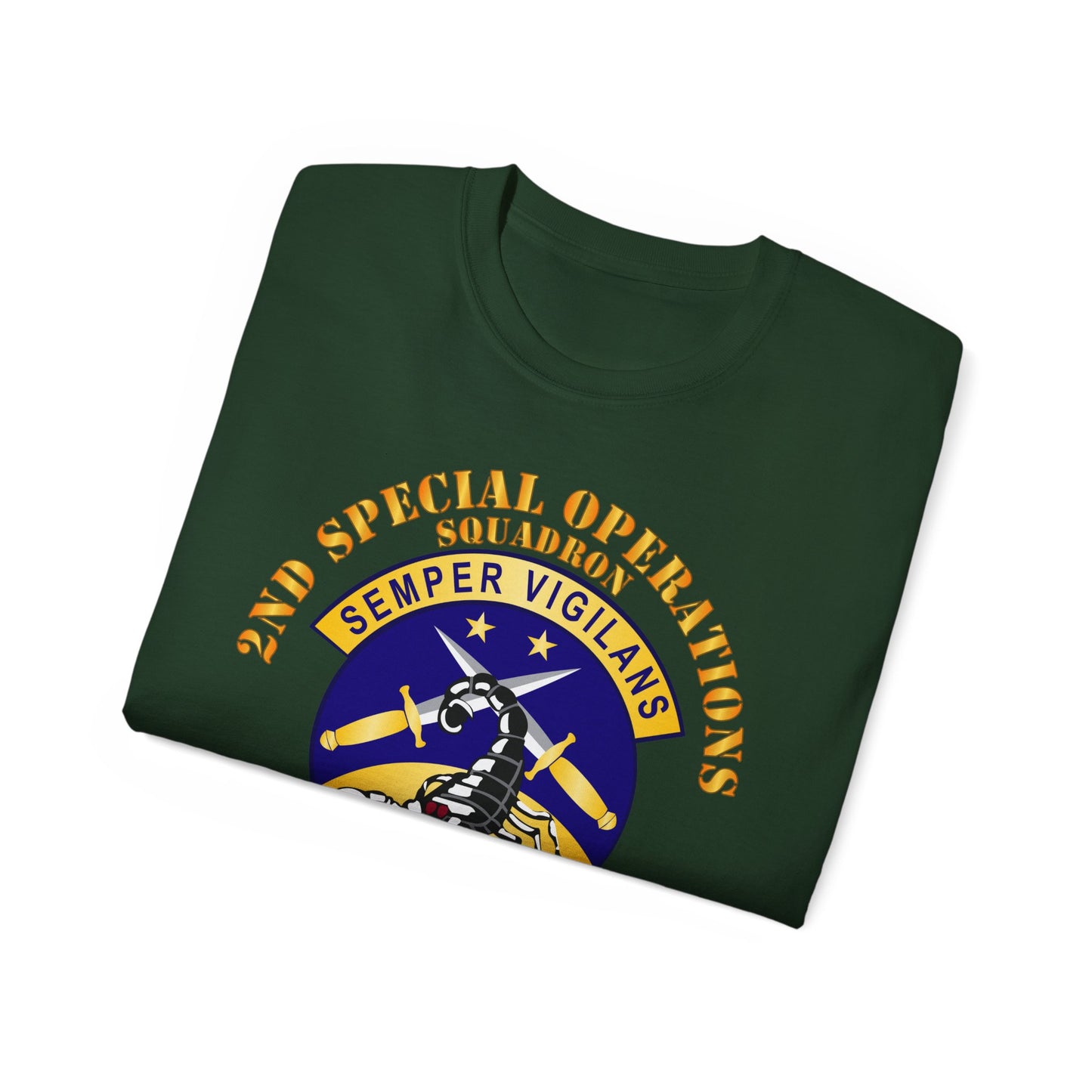 Unisex Ultra Cotton Tee - USAFSOF - 2nd Special Operations Squadron - 919th Operations Group