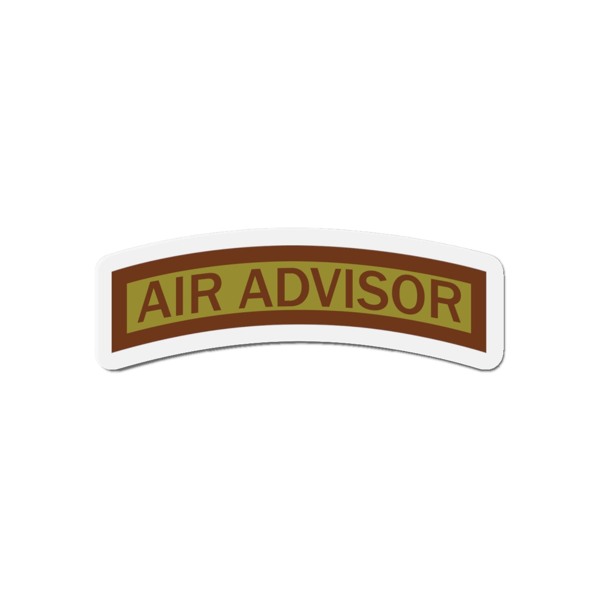 Die-Cut Magnet - USAF - Air Advisor Tab