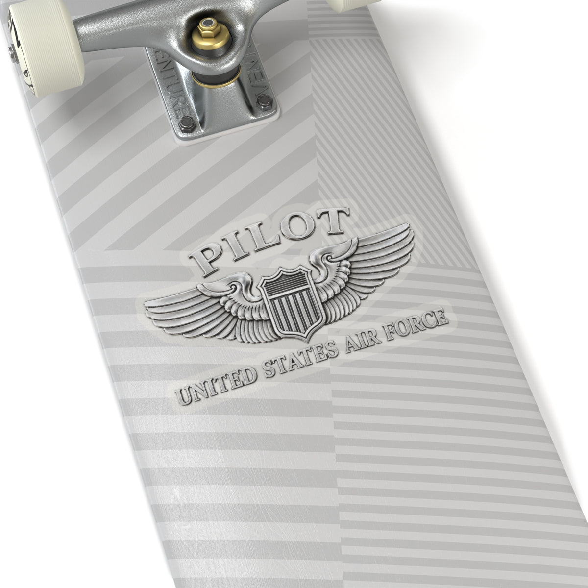 Kiss-Cut Stickers - USAF - Basic Pilot Badge - United States Air Force - 3D - Enhanced