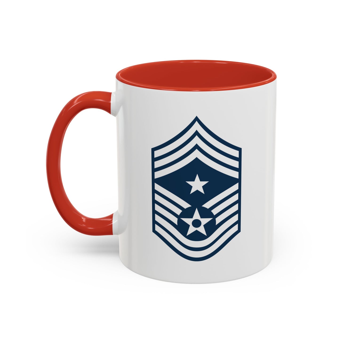 Accent Coffee Mug (11oz & 15oz) - USAF - Command Chief Master Sergeant (E9c) - 2020