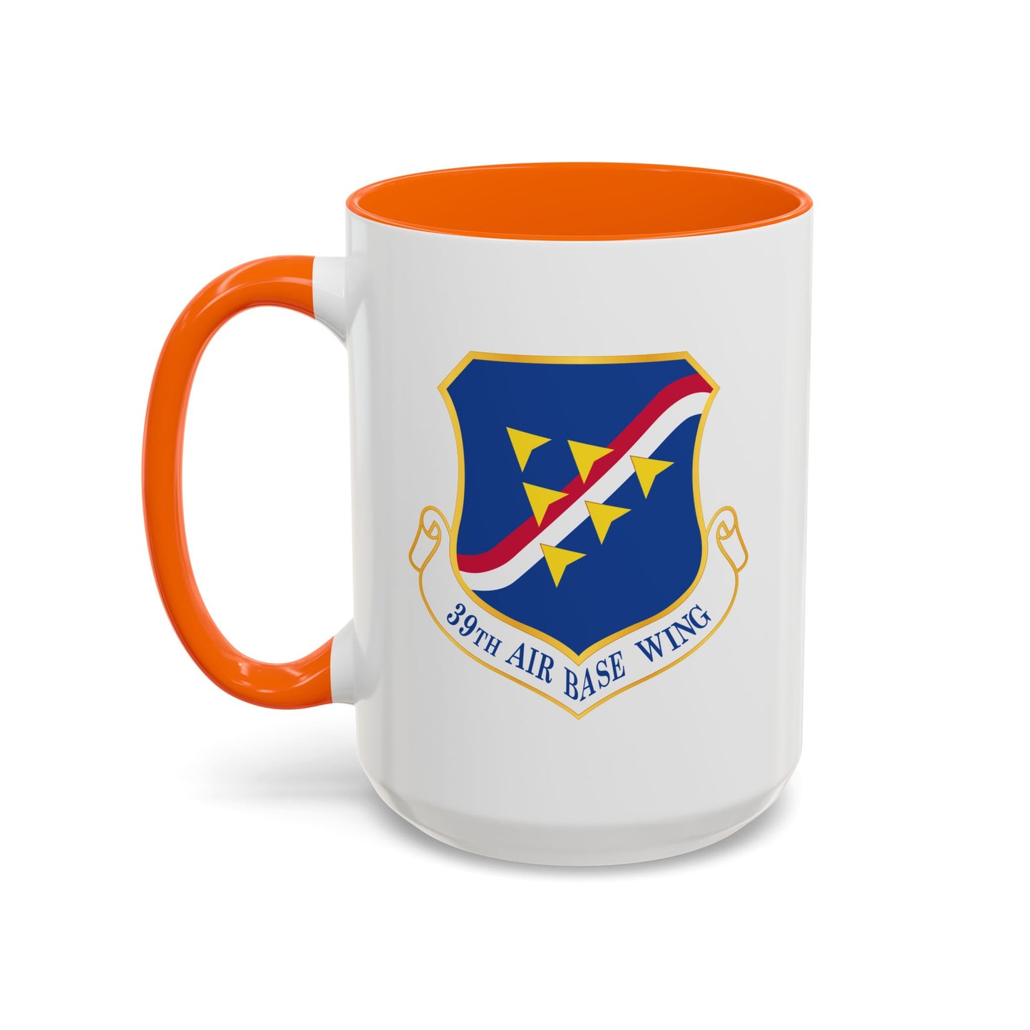 Accent Coffee Mug (11oz & 15oz) - USAF - 39th Airbase Wing wo Txt