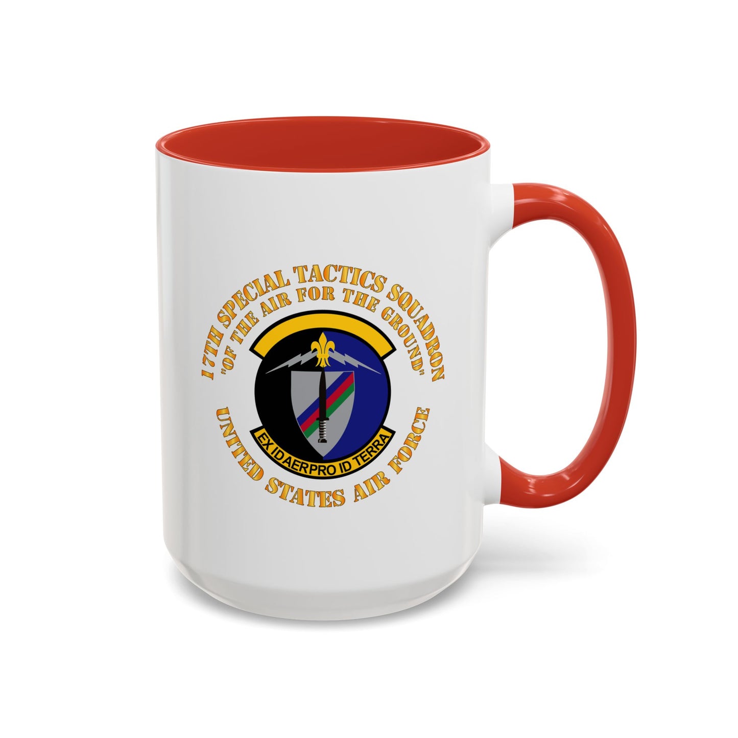 Accent Coffee Mug (11oz & 15oz) - USAF - 17th Special Tactics Squadron