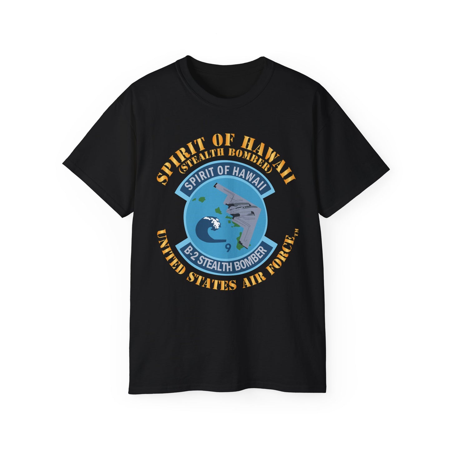 Unisex Ultra Cotton Tee - USAF - B2 - Spirit of Hawaii - Stealth Bomber X 300